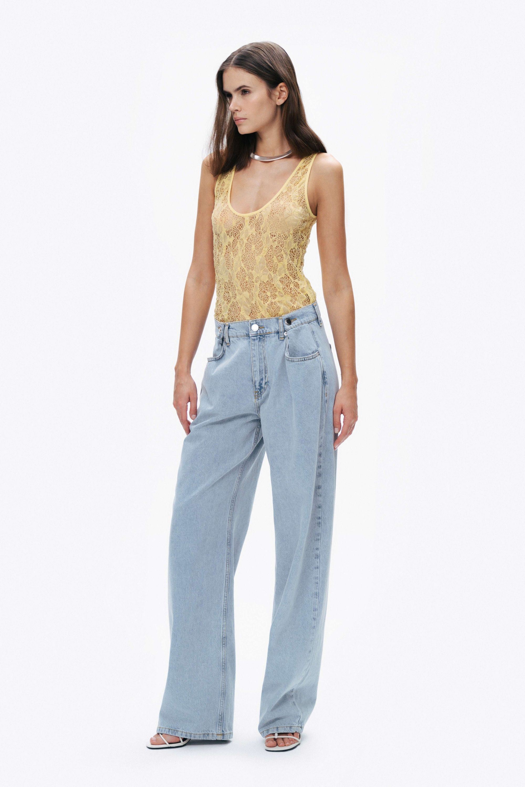 Halter Neck Lace Blouse