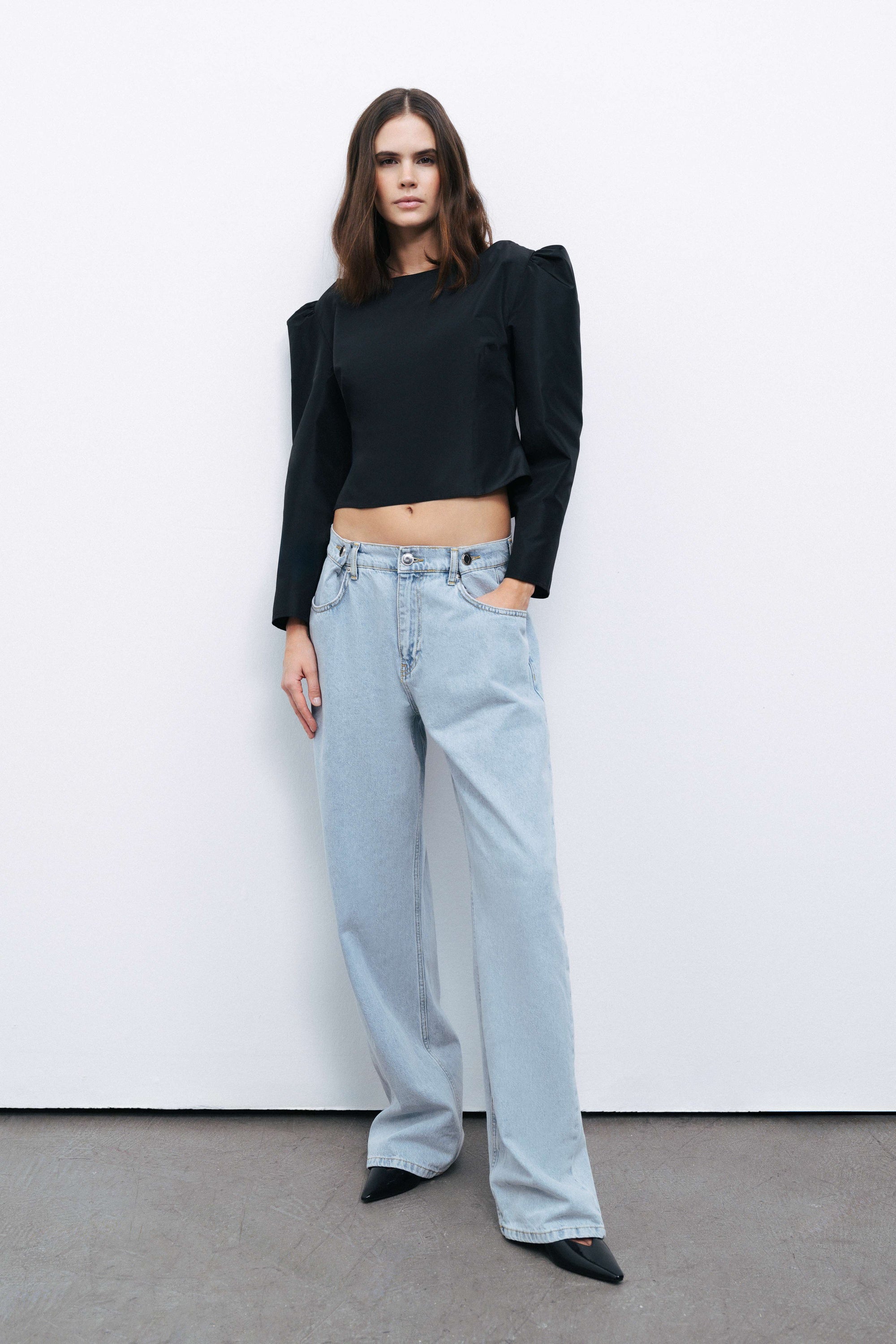 Boat Neck Blouse (Final Sale)