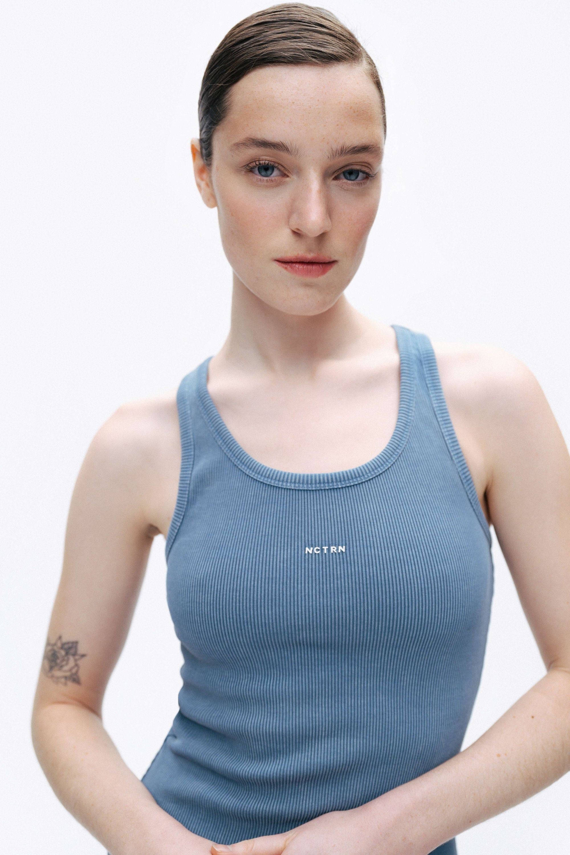 Blue Maxi Bodycone Dress