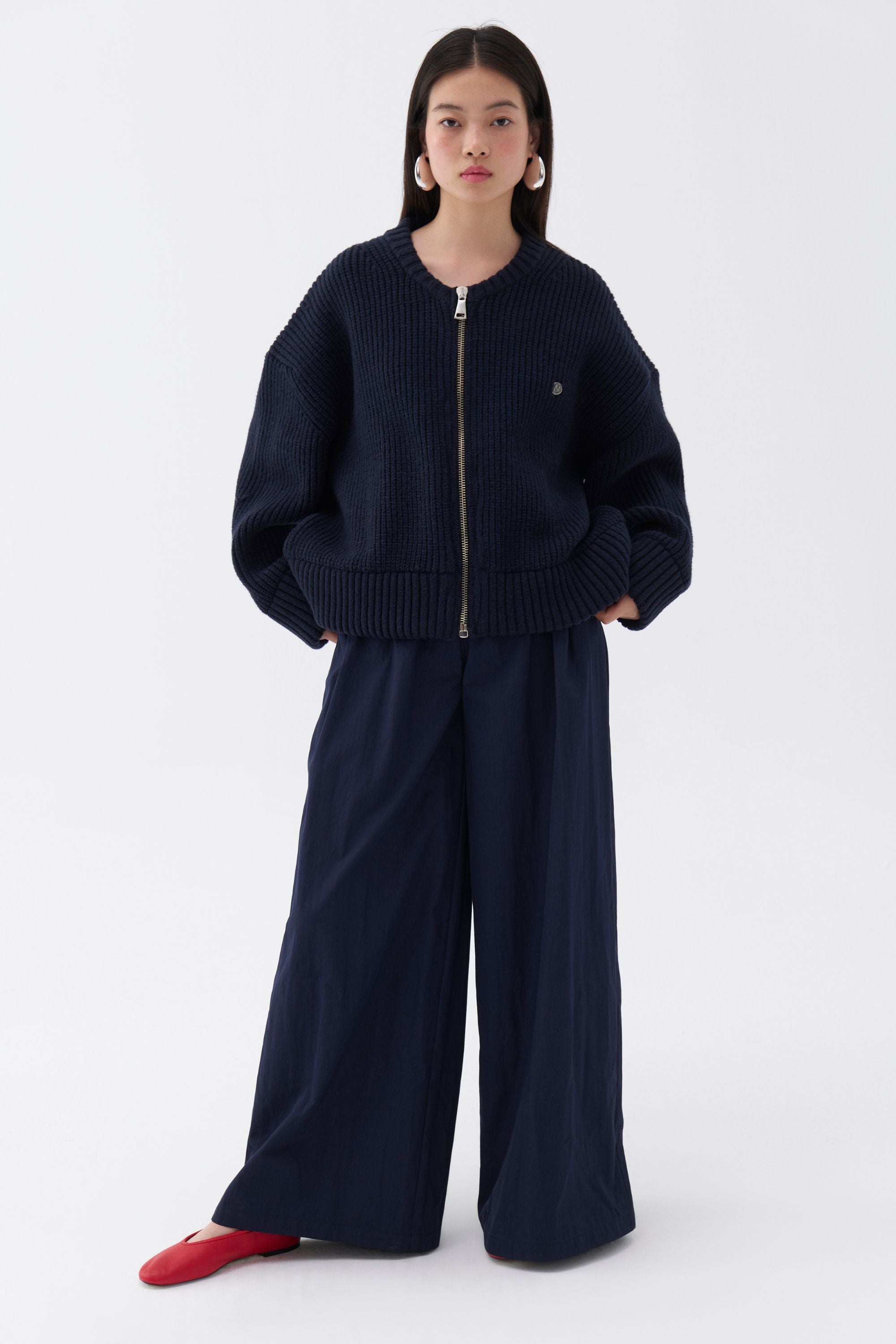 Oversized Knit Cardigan (Final Sale)