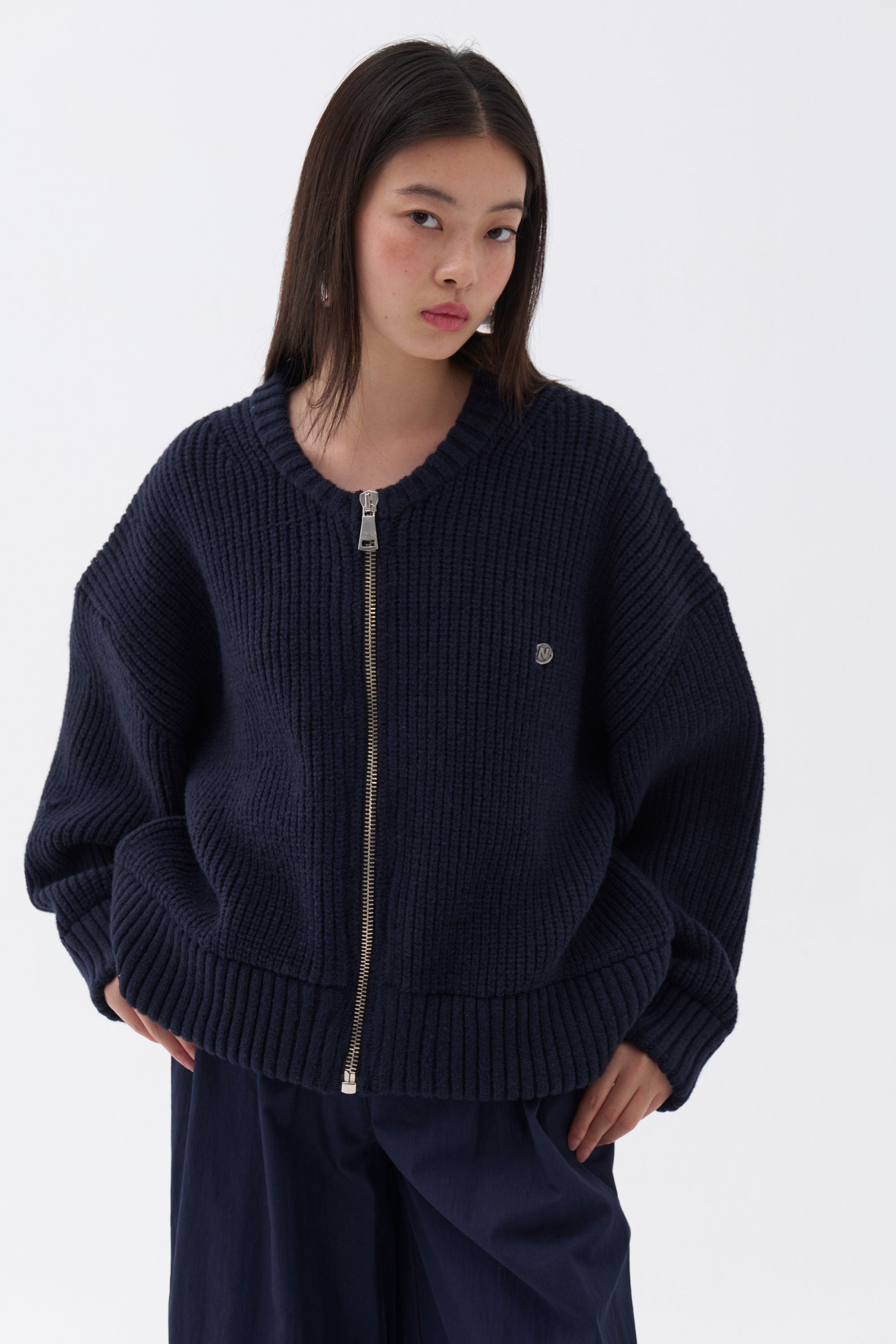 Oversized Knit Cardigan (Final Sale)