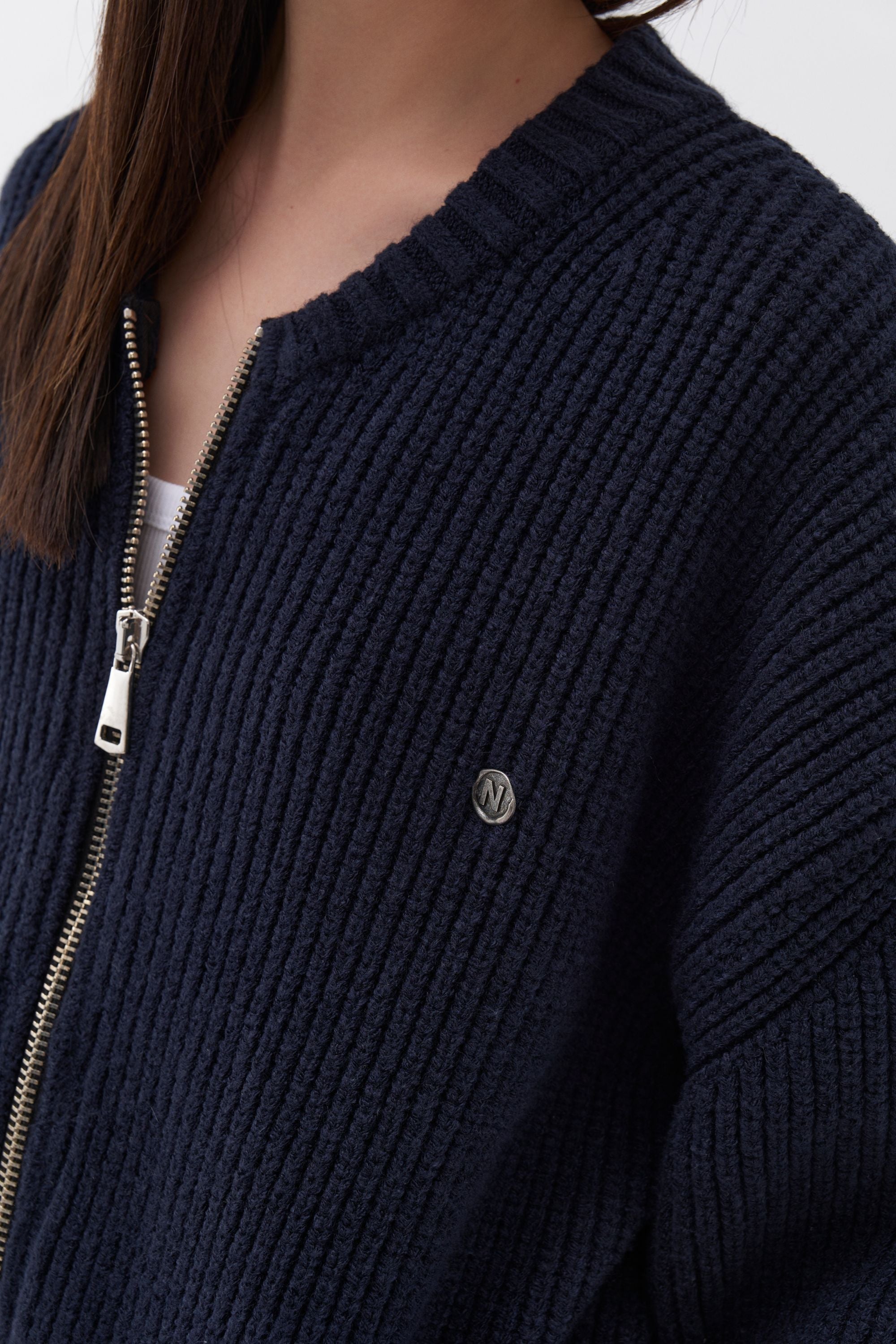 Oversized Knit Cardigan (Final Sale)