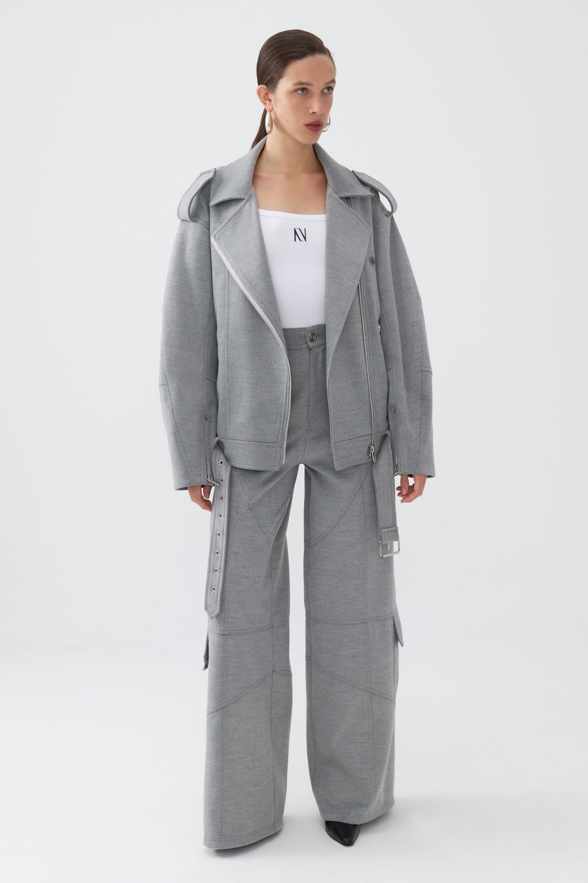 Oversized Double-Breasted Coat (Final Sale)