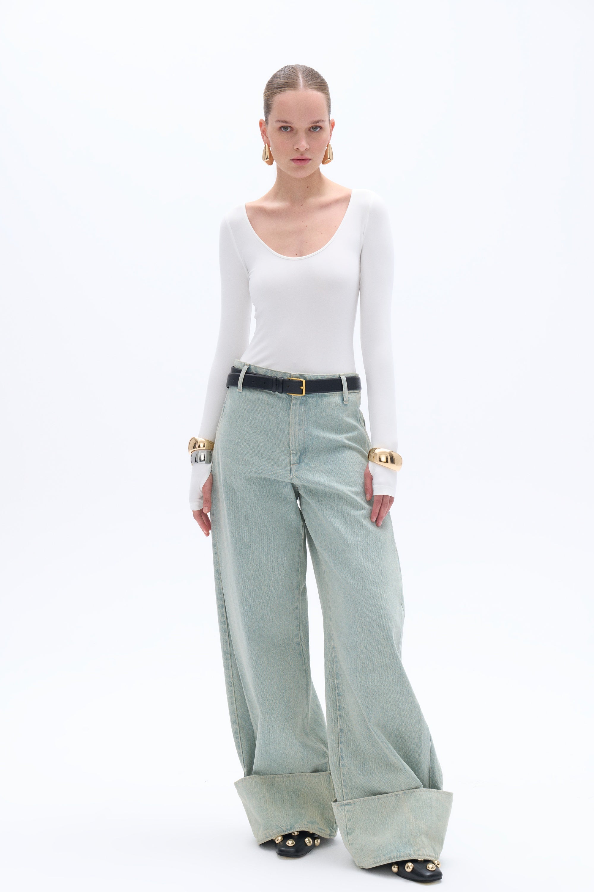 Crew Neck Bodysuit (Final Sale)