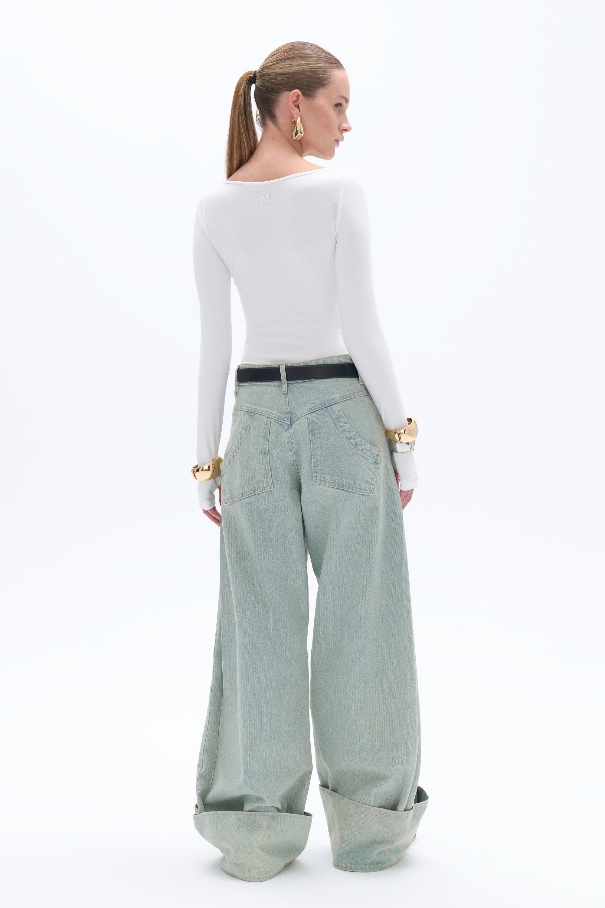 Crew Neck Bodysuit (Final Sale)