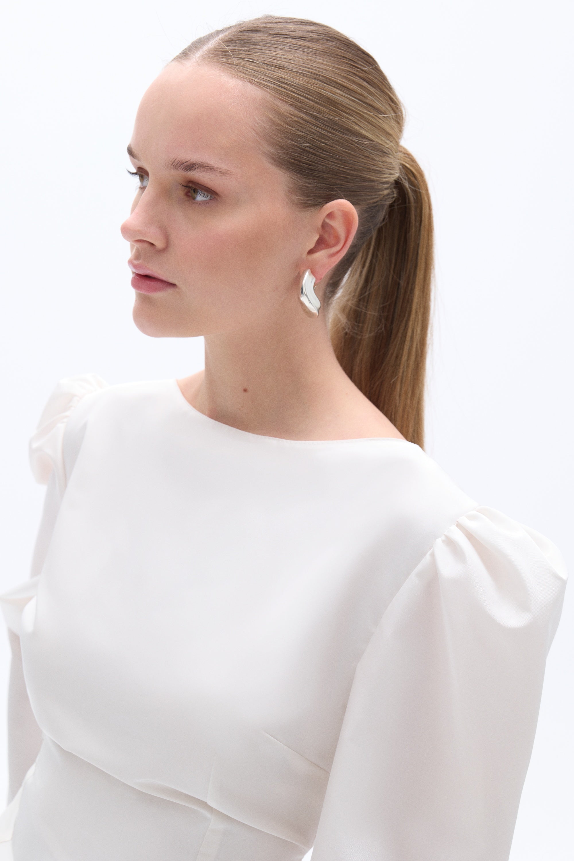 Boat Neck Blouse (Final Sale)