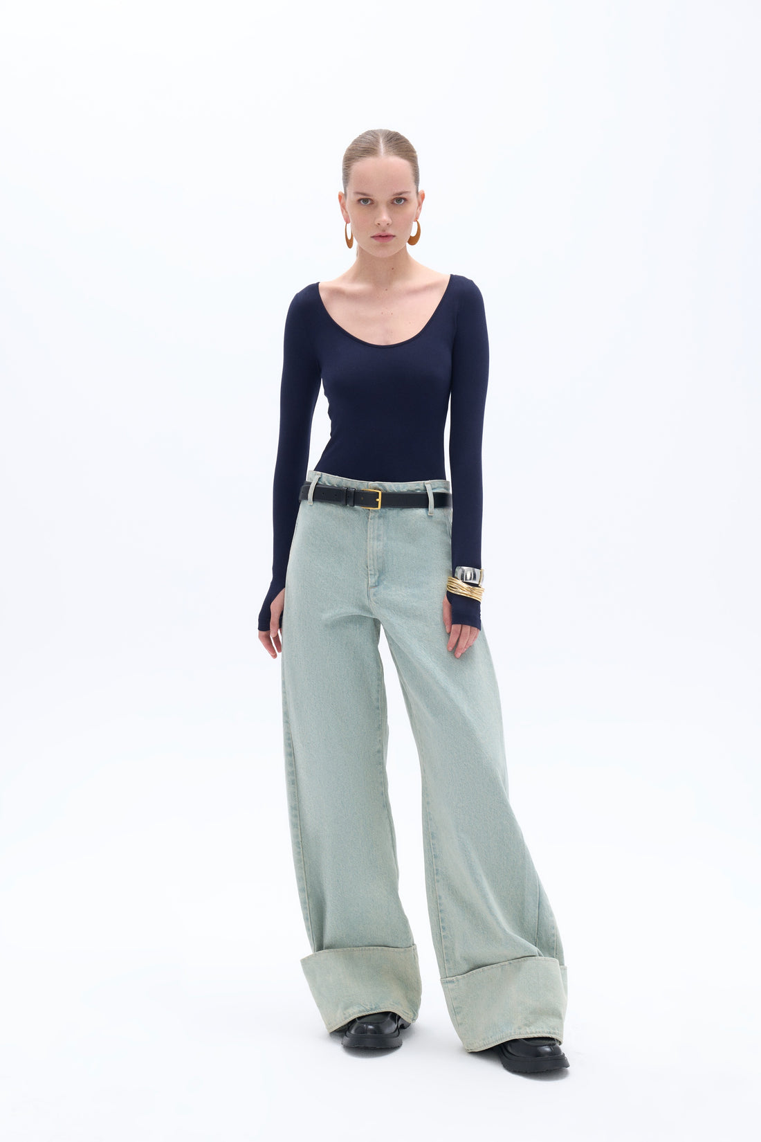 Crew Neck Bodysuit (Final Sale)