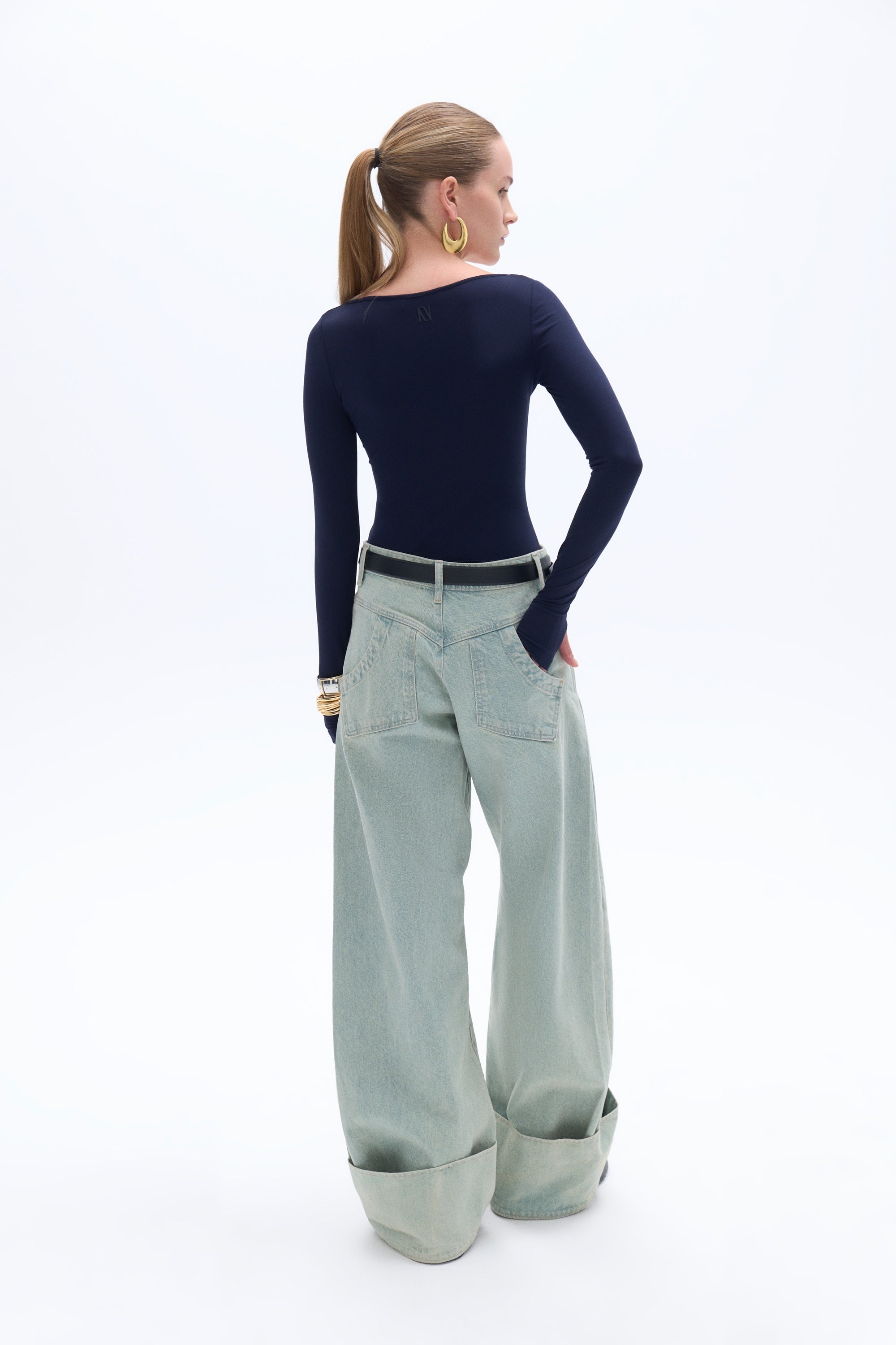 Crew Neck Bodysuit (Final Sale)