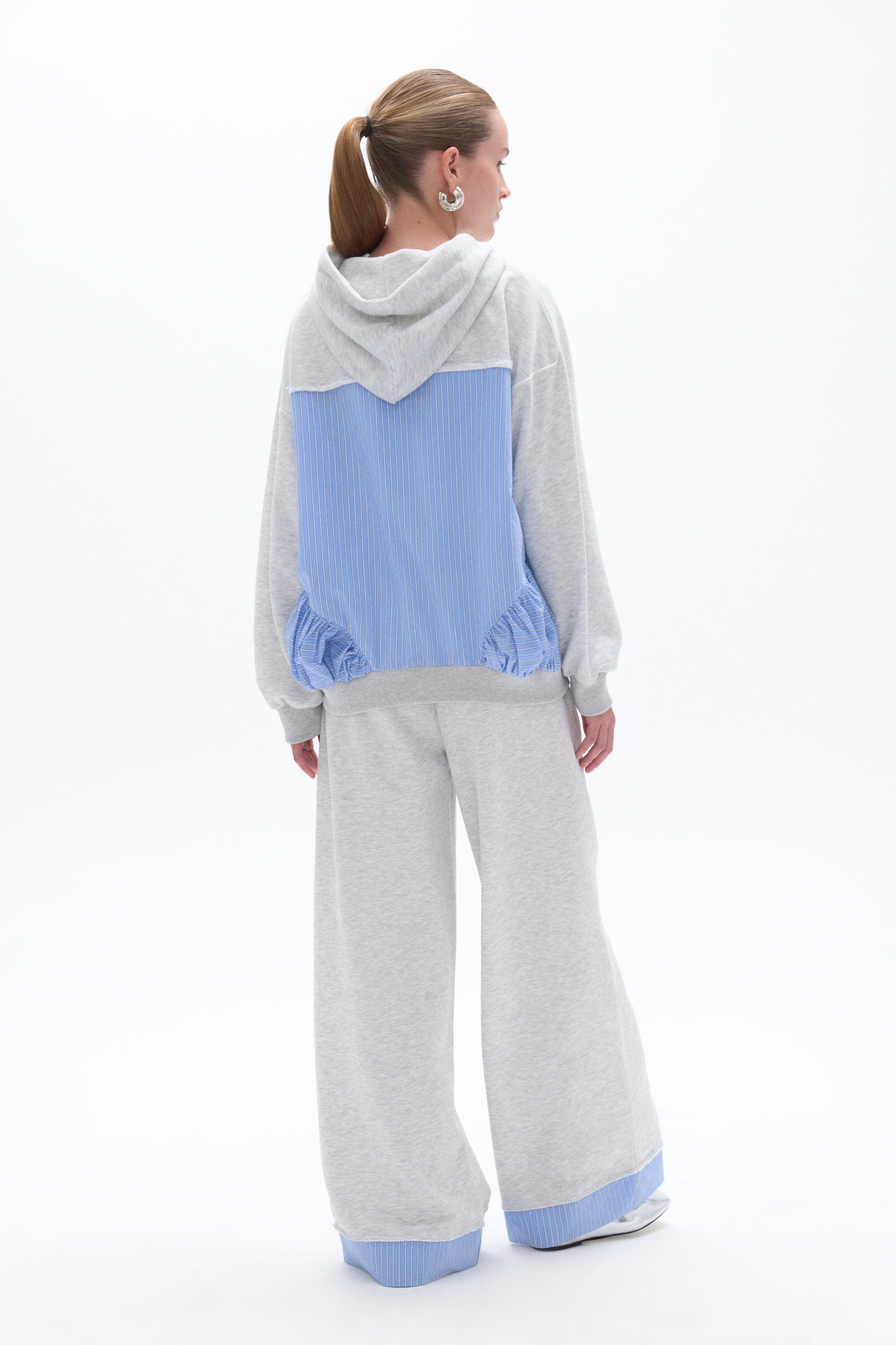 Mid Rise Pants with Garni Details (Final Sale)