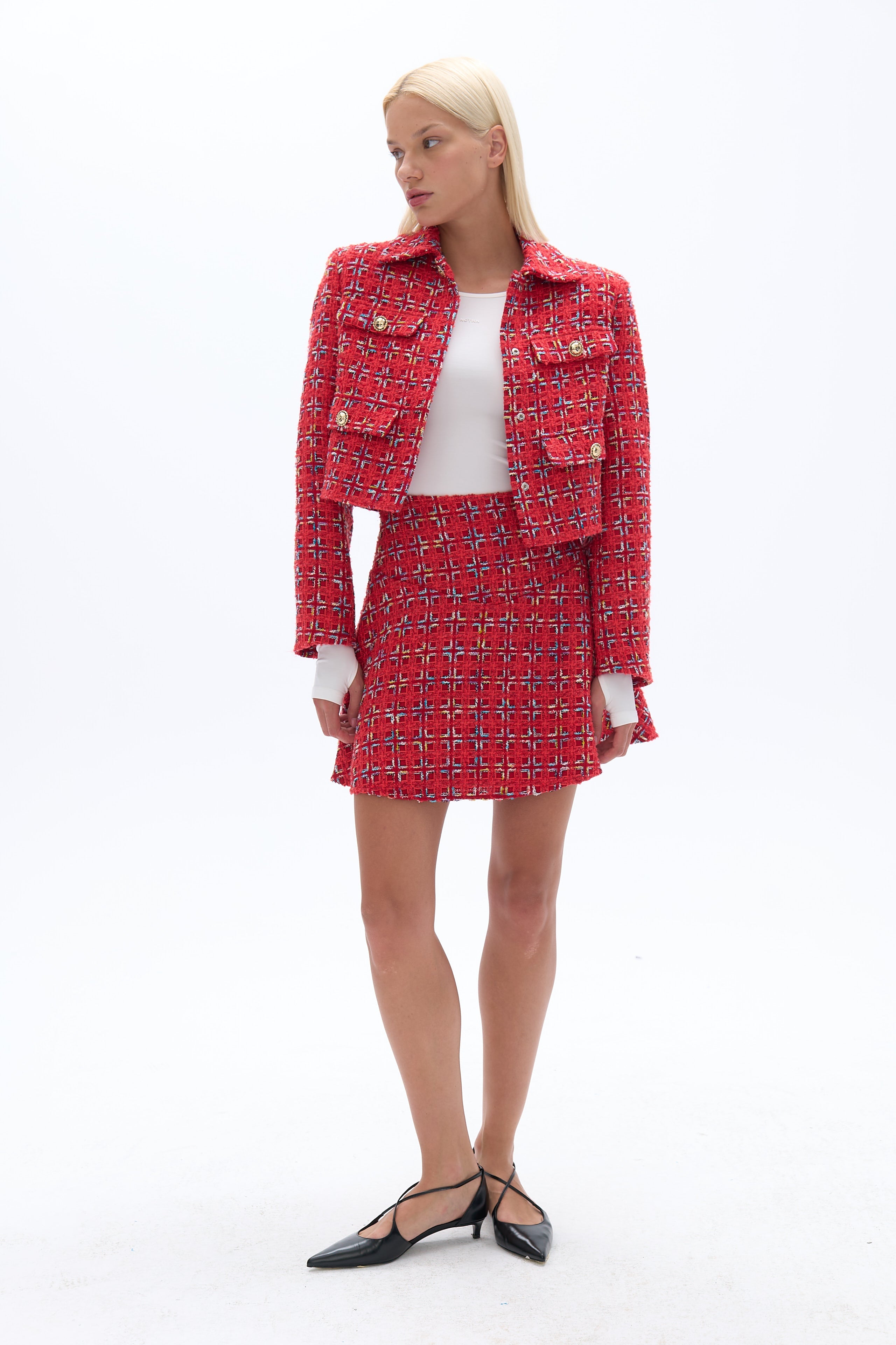 Tweed Mini Skirt (Final Sale)