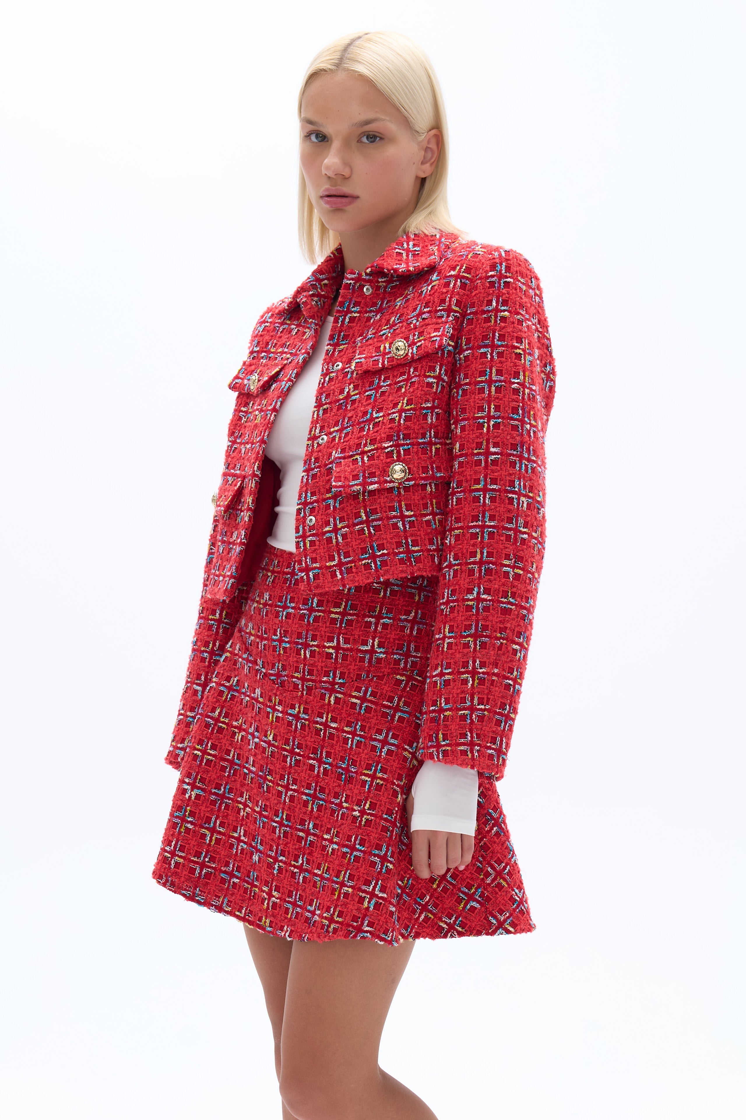 Tweed Mini Skirt (Final Sale)