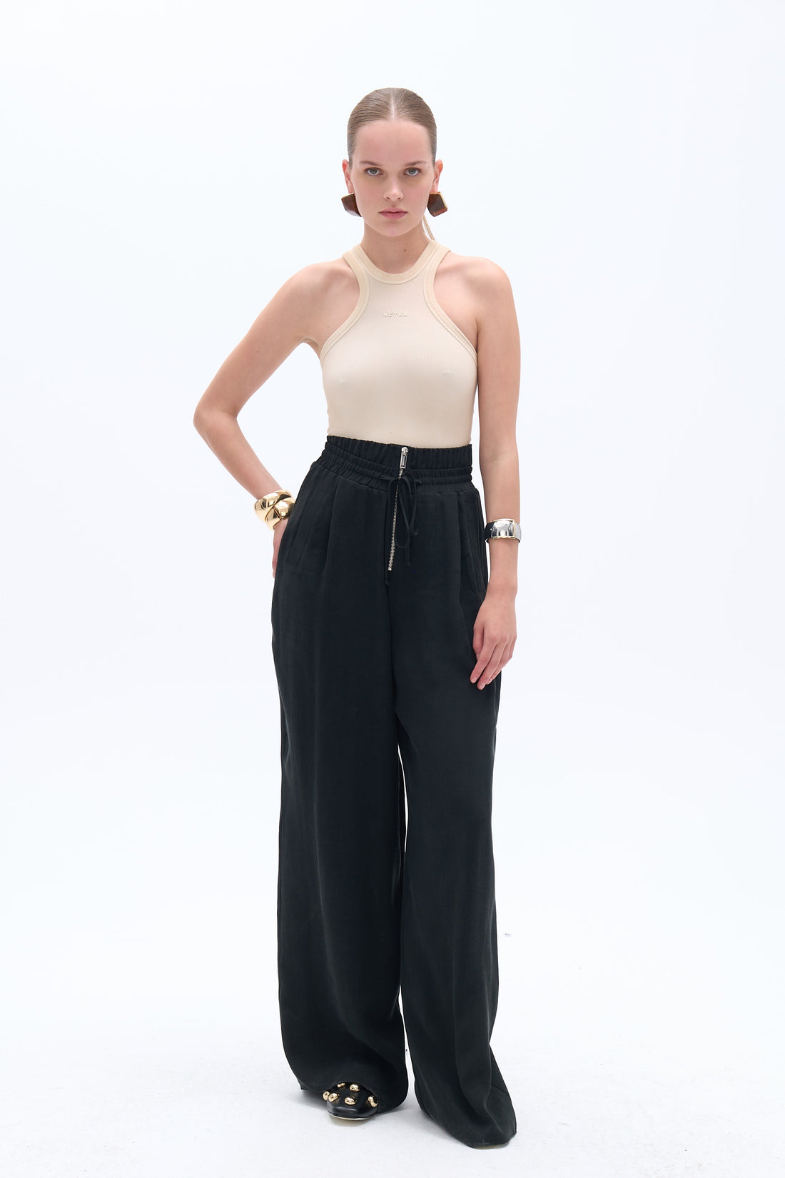 Flowy Wide Leg Pants (Final Sale)