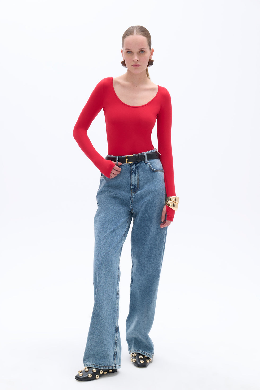 Crew Neck Bodysuit (Final Sale)