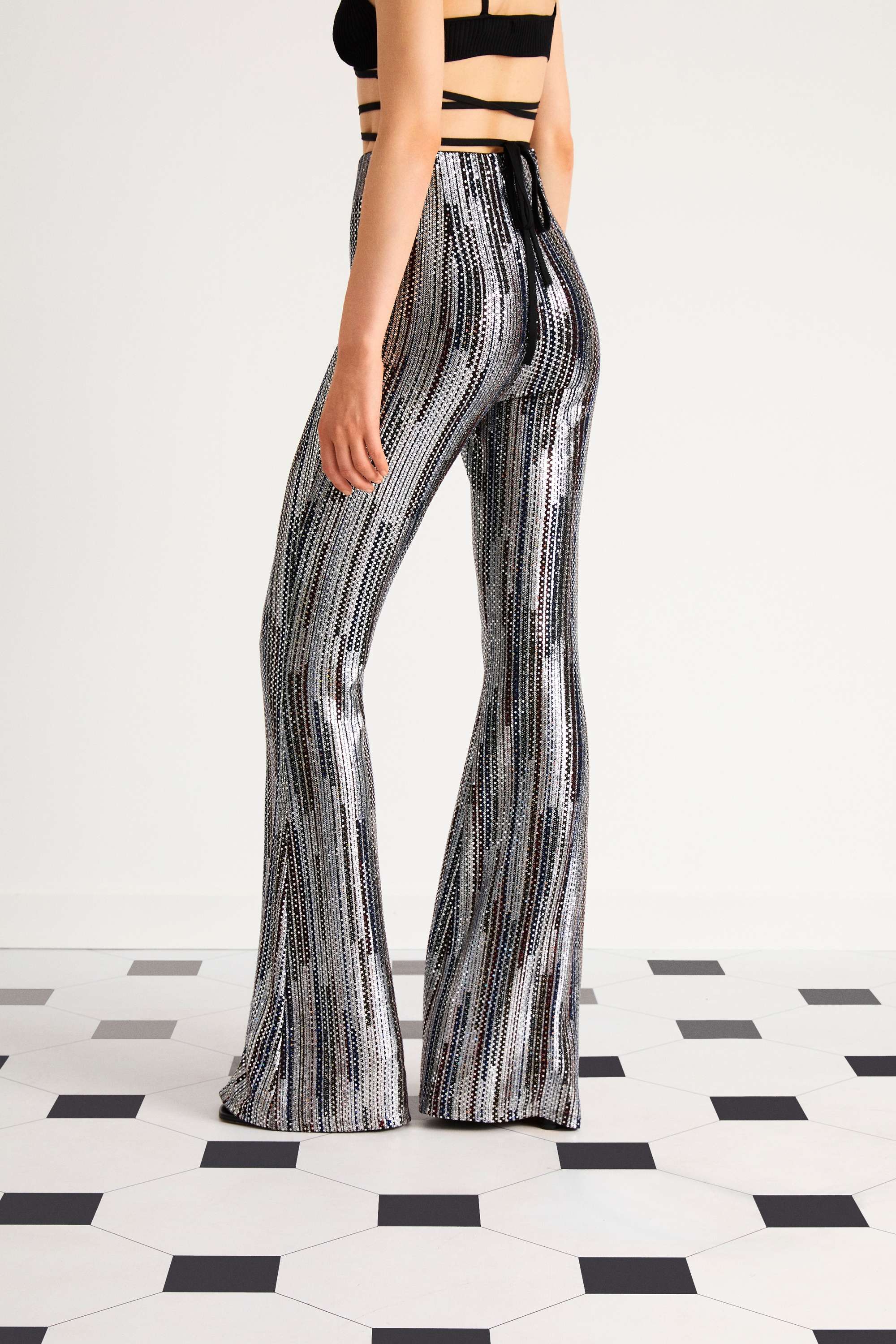 High-Waisted Flare Pants (Final Sale)