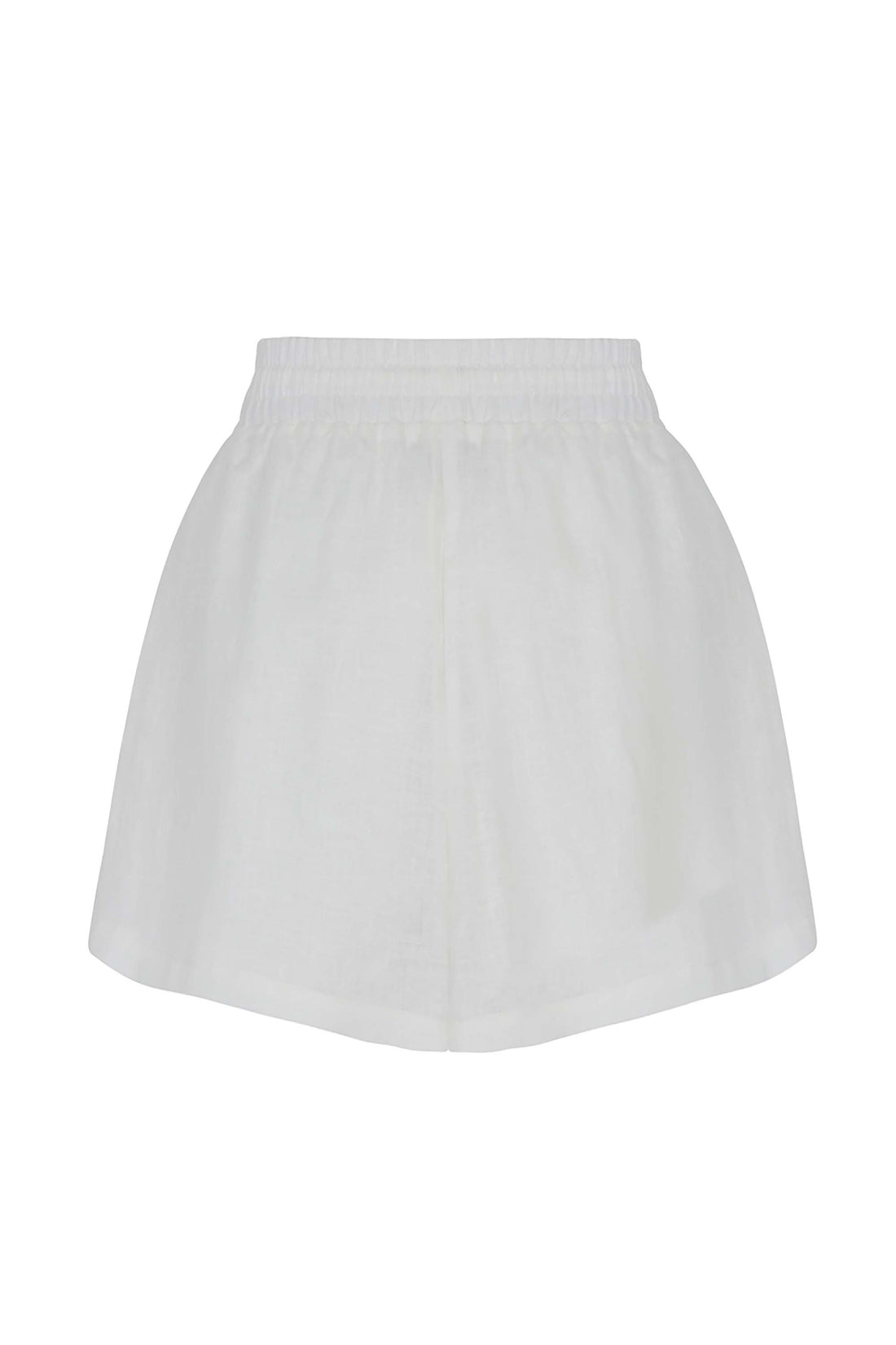 Wide-Leg Linen Shorts (Final Sale)