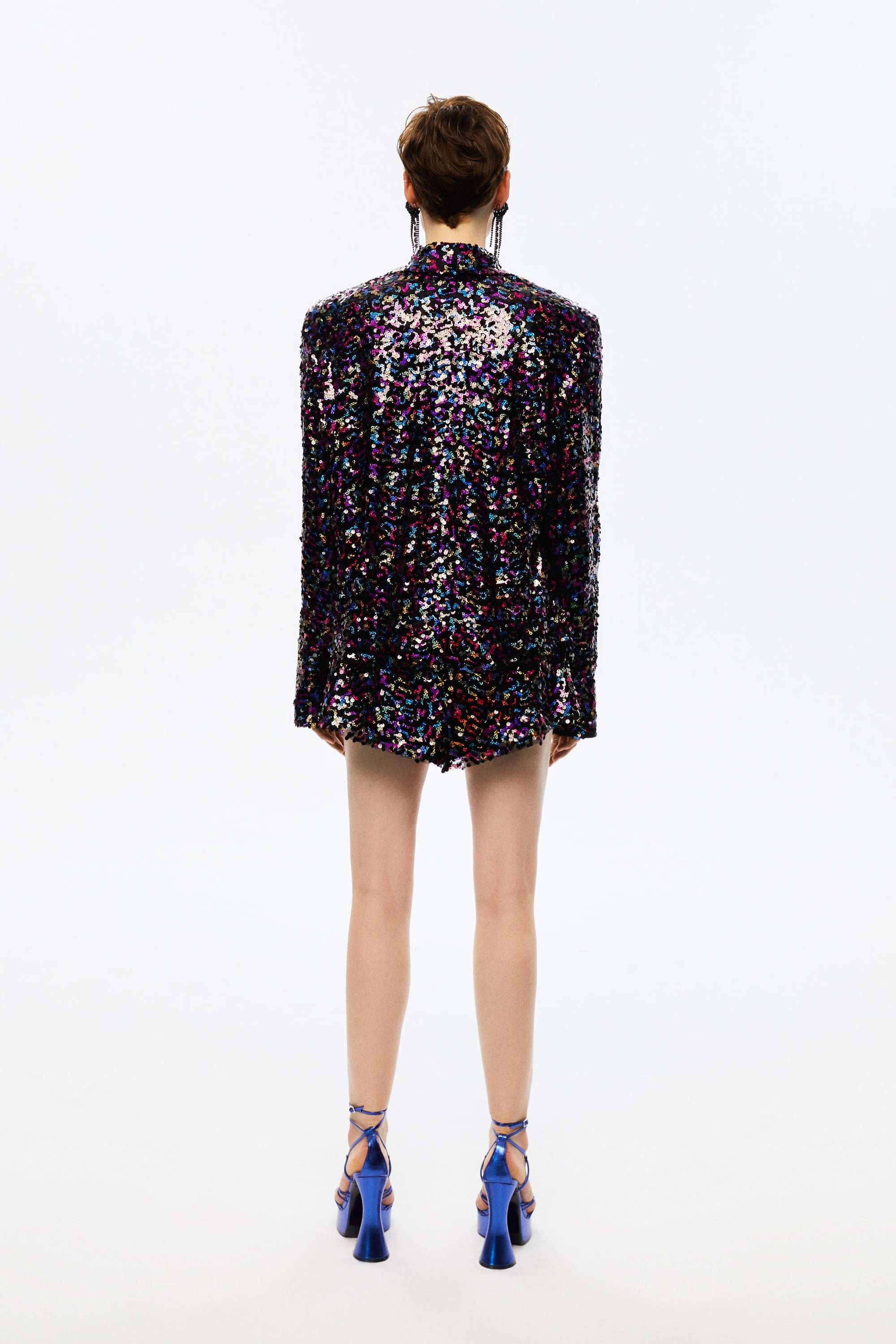 Multicolor Sequined Skirt (Final Sale)