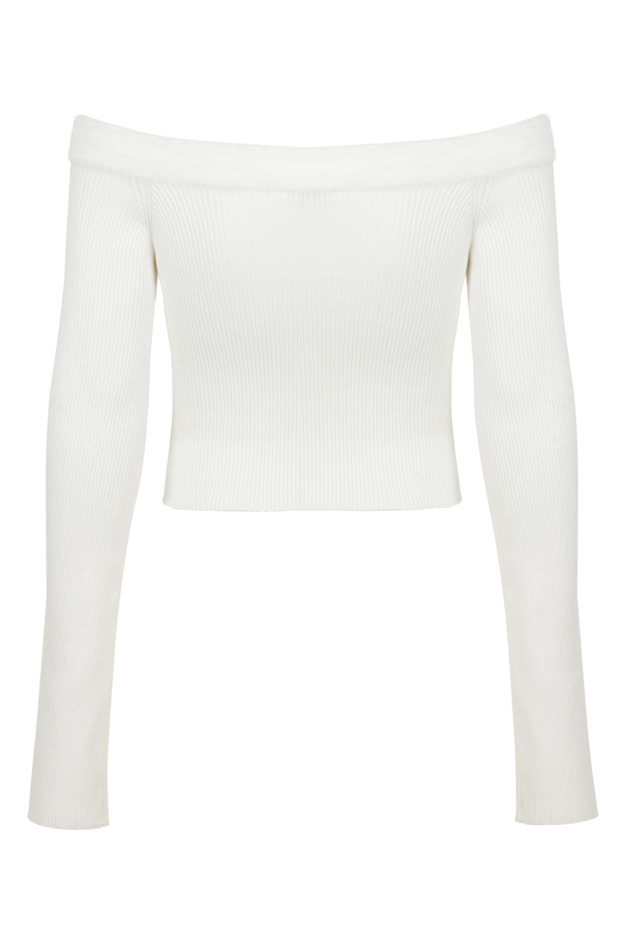 Boat Neck Knitwear Sweater