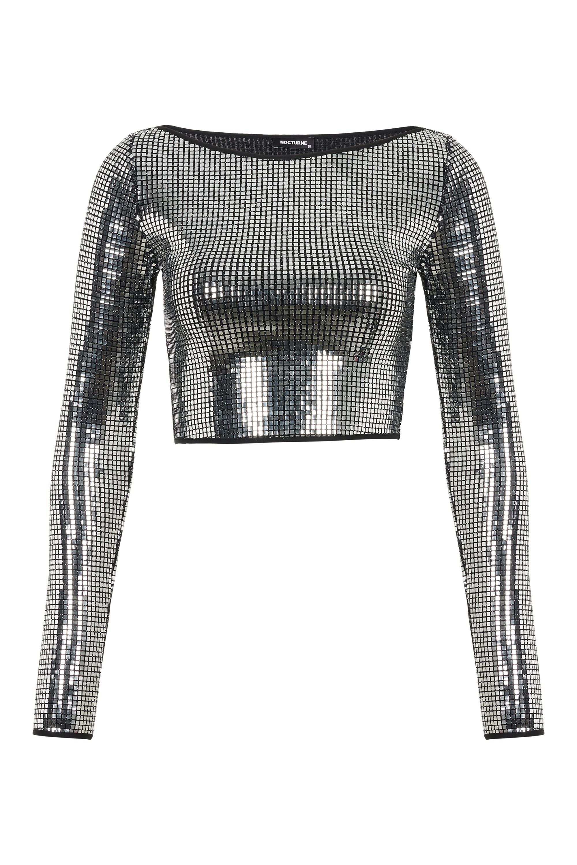 Metallic Jersey Top (Final Sale)