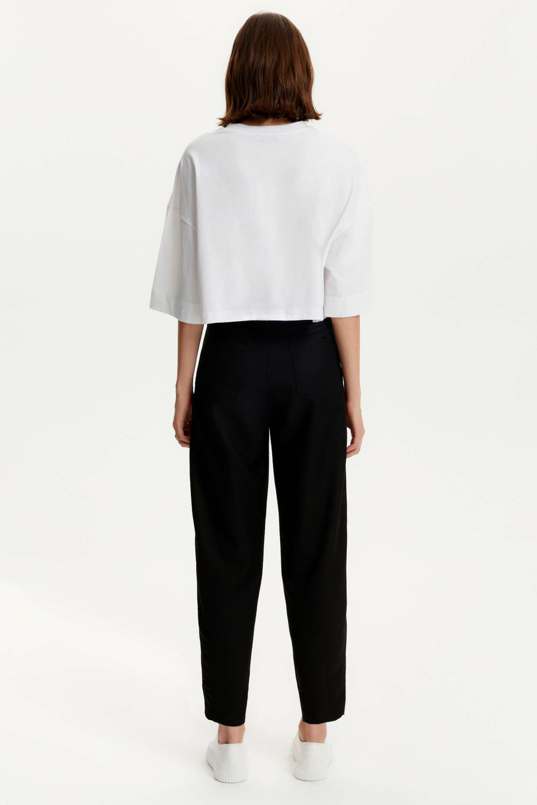 Pleated Slouchy Pants