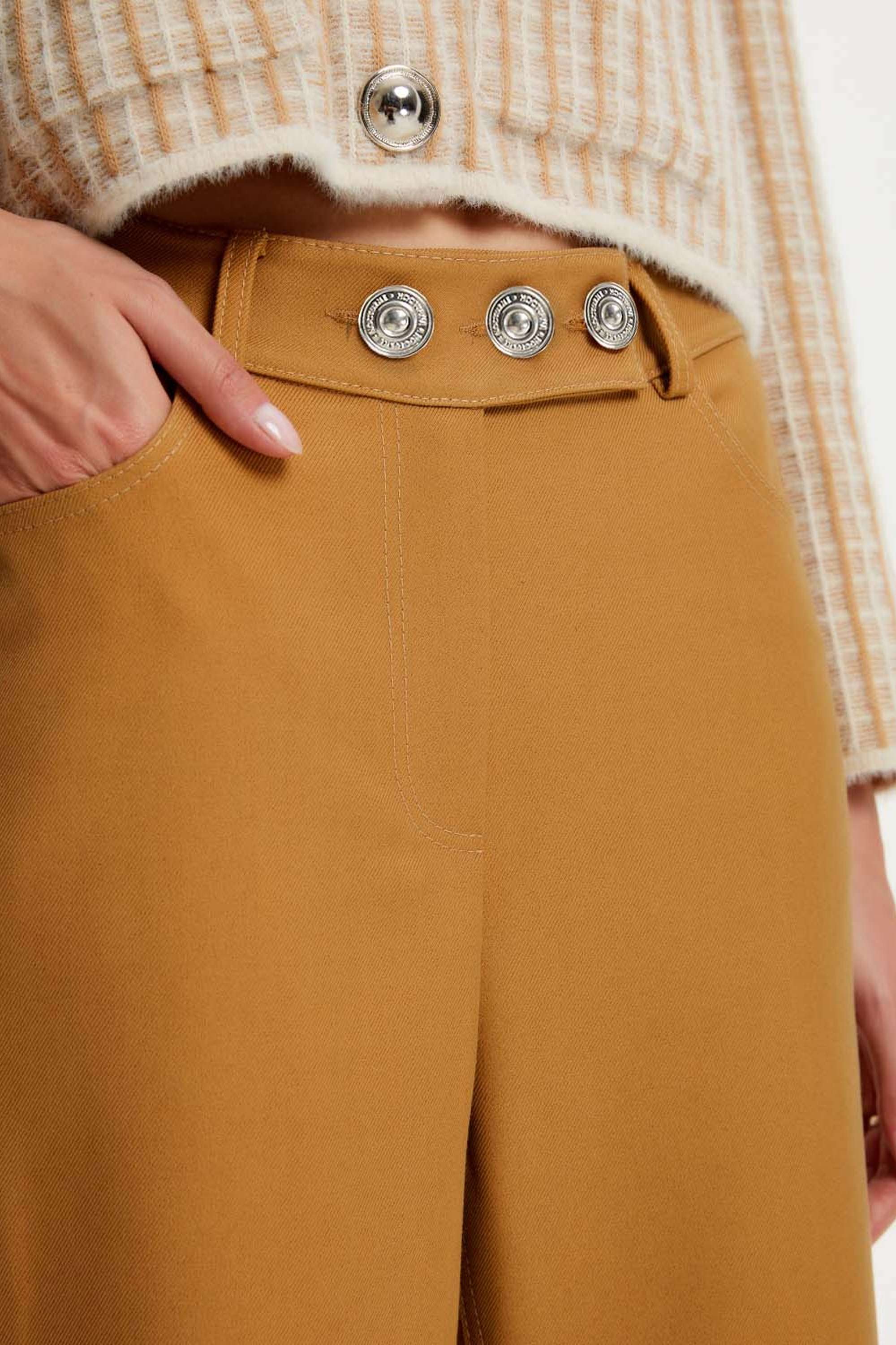 Flare Gabardine Pants (Final Sale)