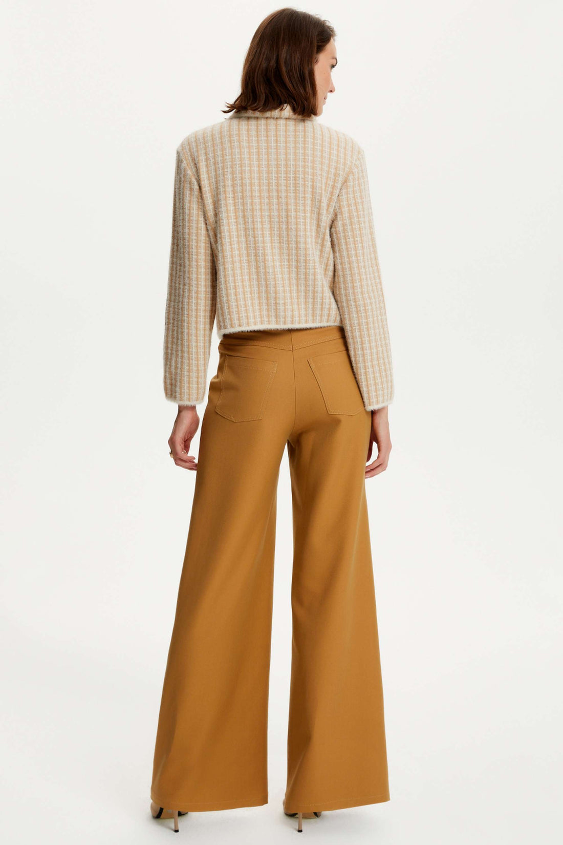 Flare Gabardine Pants (Final Sale)