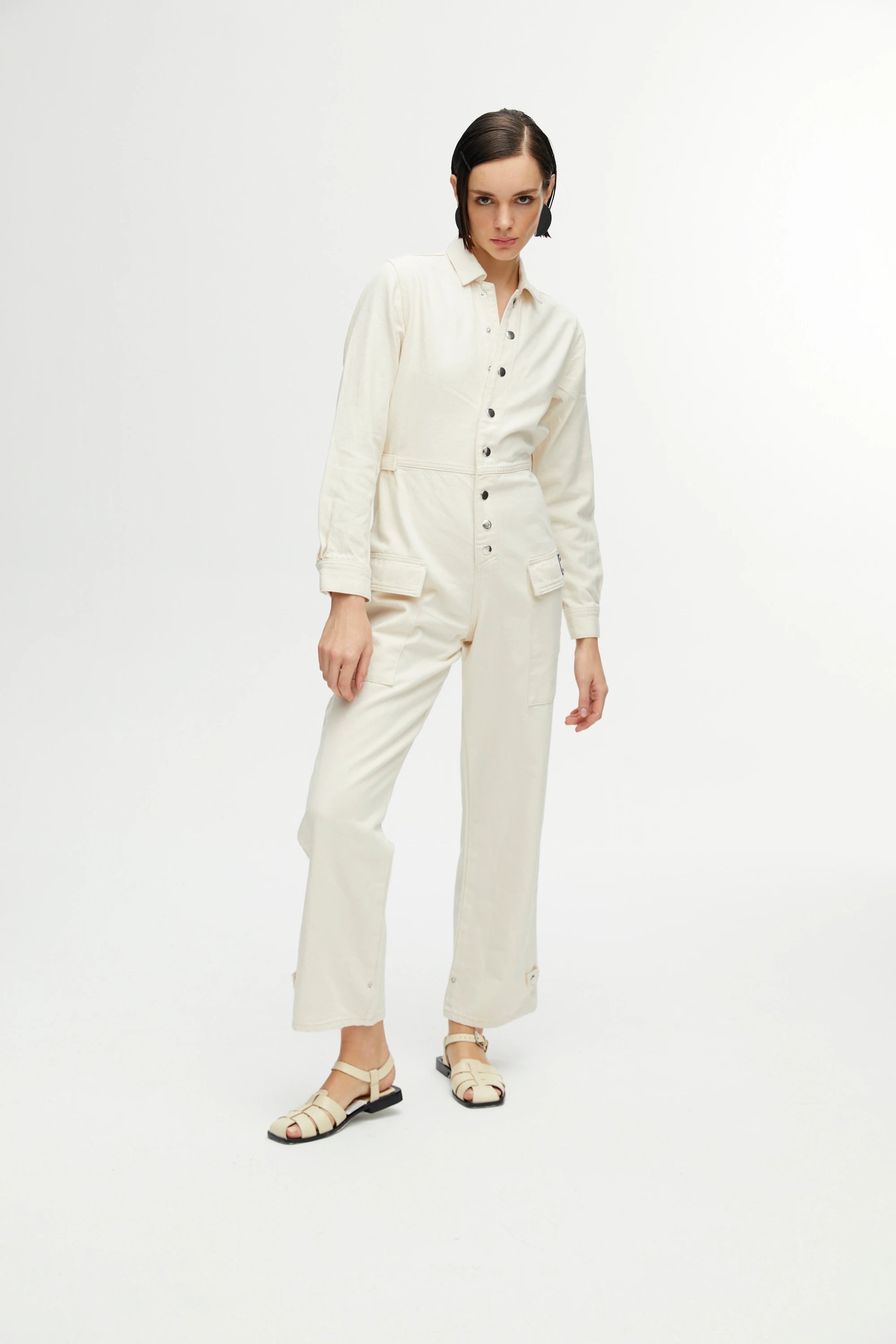 Gabardine Jumpsuit (Final Sale)