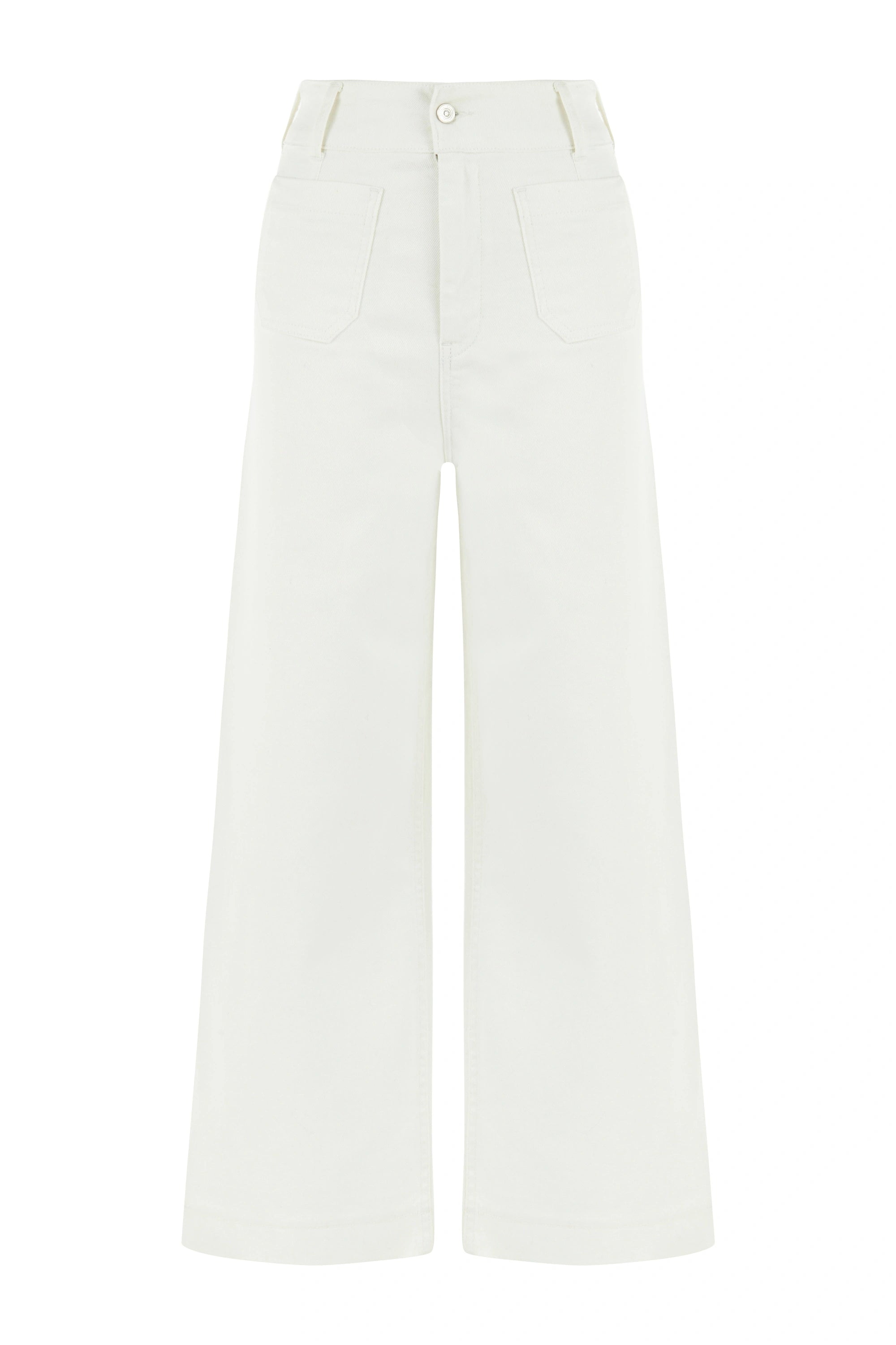 High Waisted Wide Leg Jeans (Final Sale)