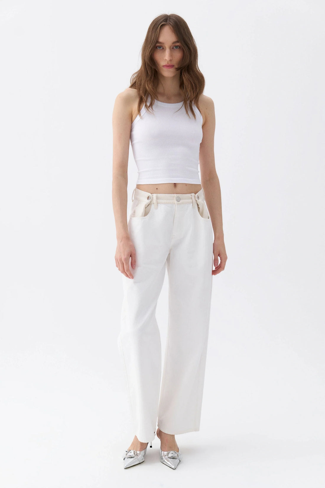 Trimmed Jeans (Final Sale)