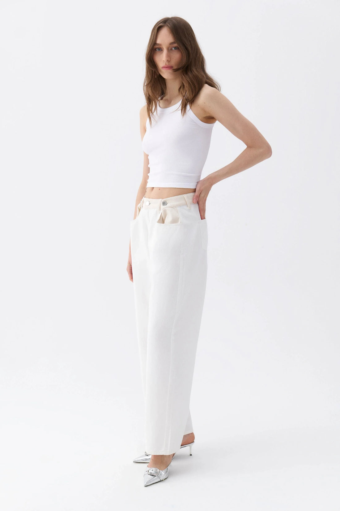 Trimmed Jeans (Final Sale)