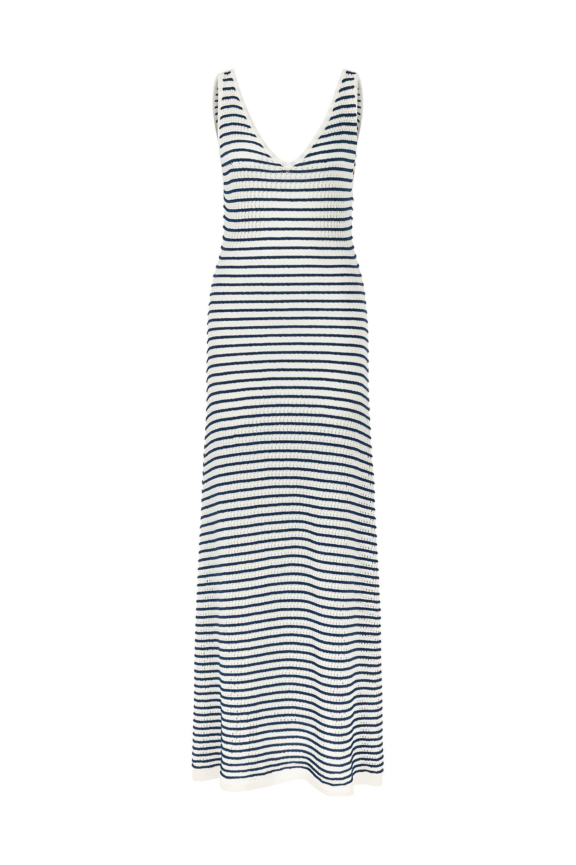 Striped Long Dress (Final Sale)