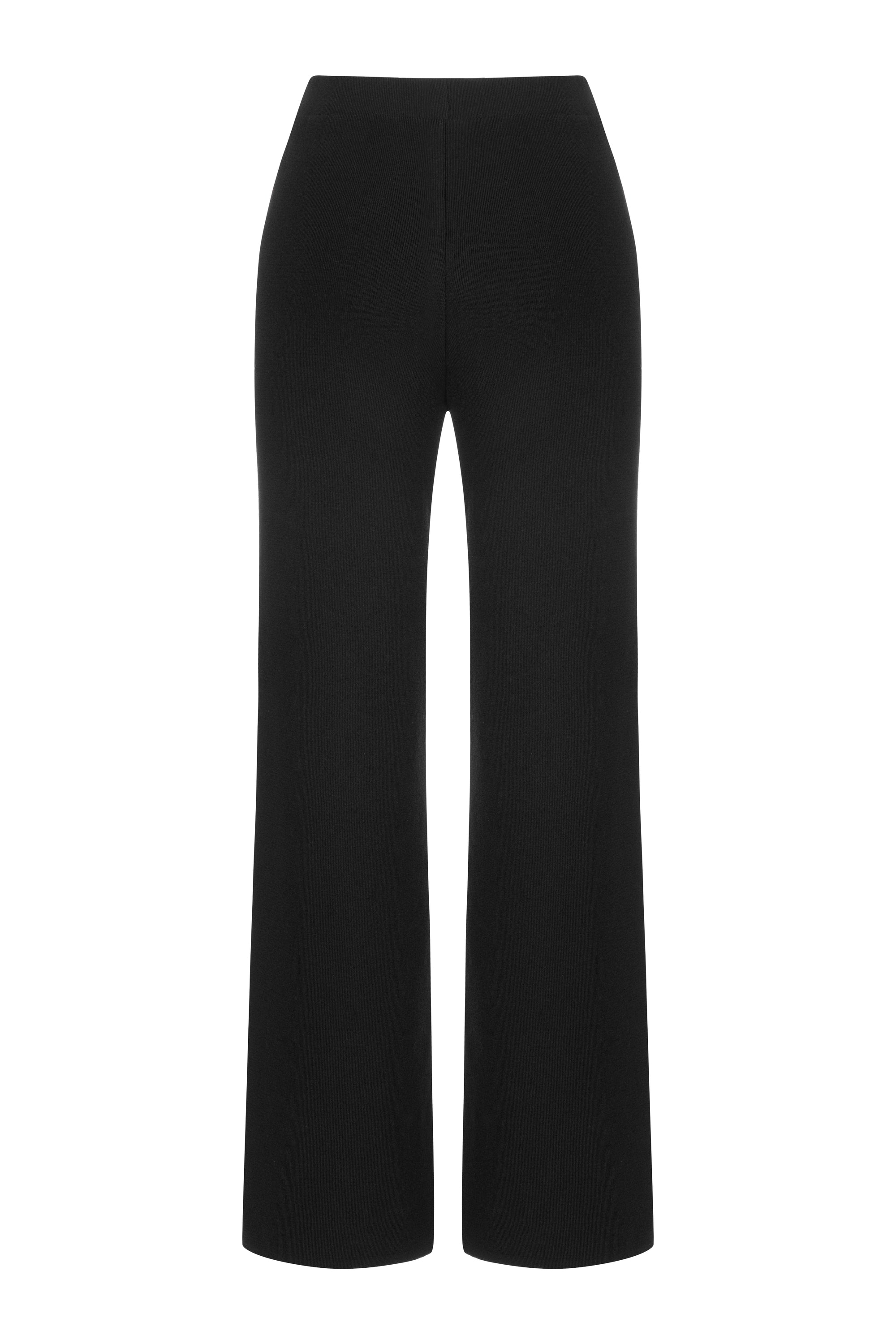 High Waist Knit Pants (Final Sale)