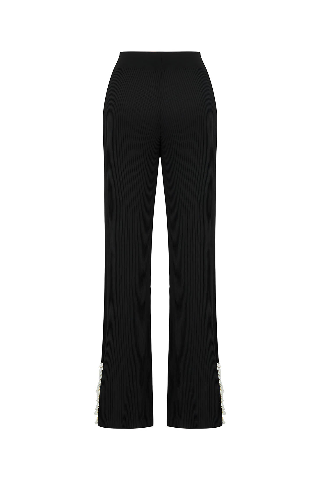 Mother of Pearl Beaded Knit Pants