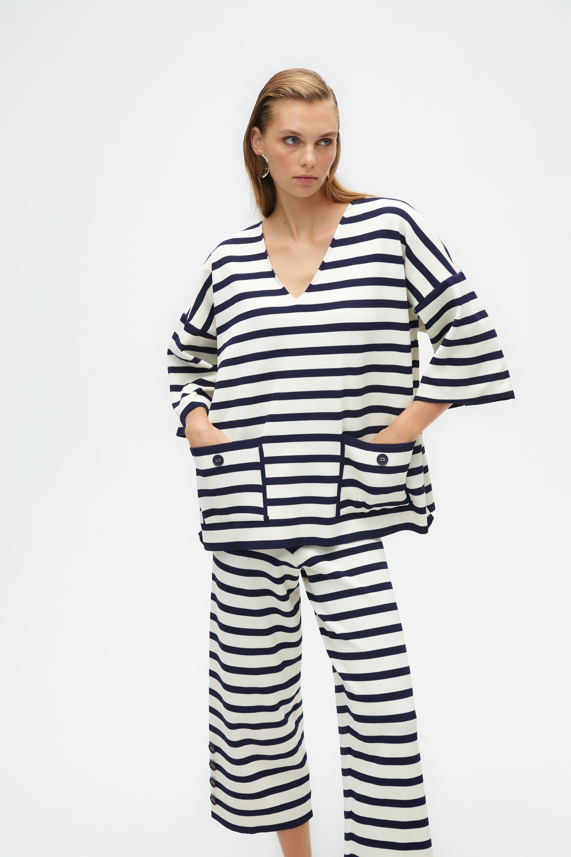 Striped Knit Pants (Final Sale)