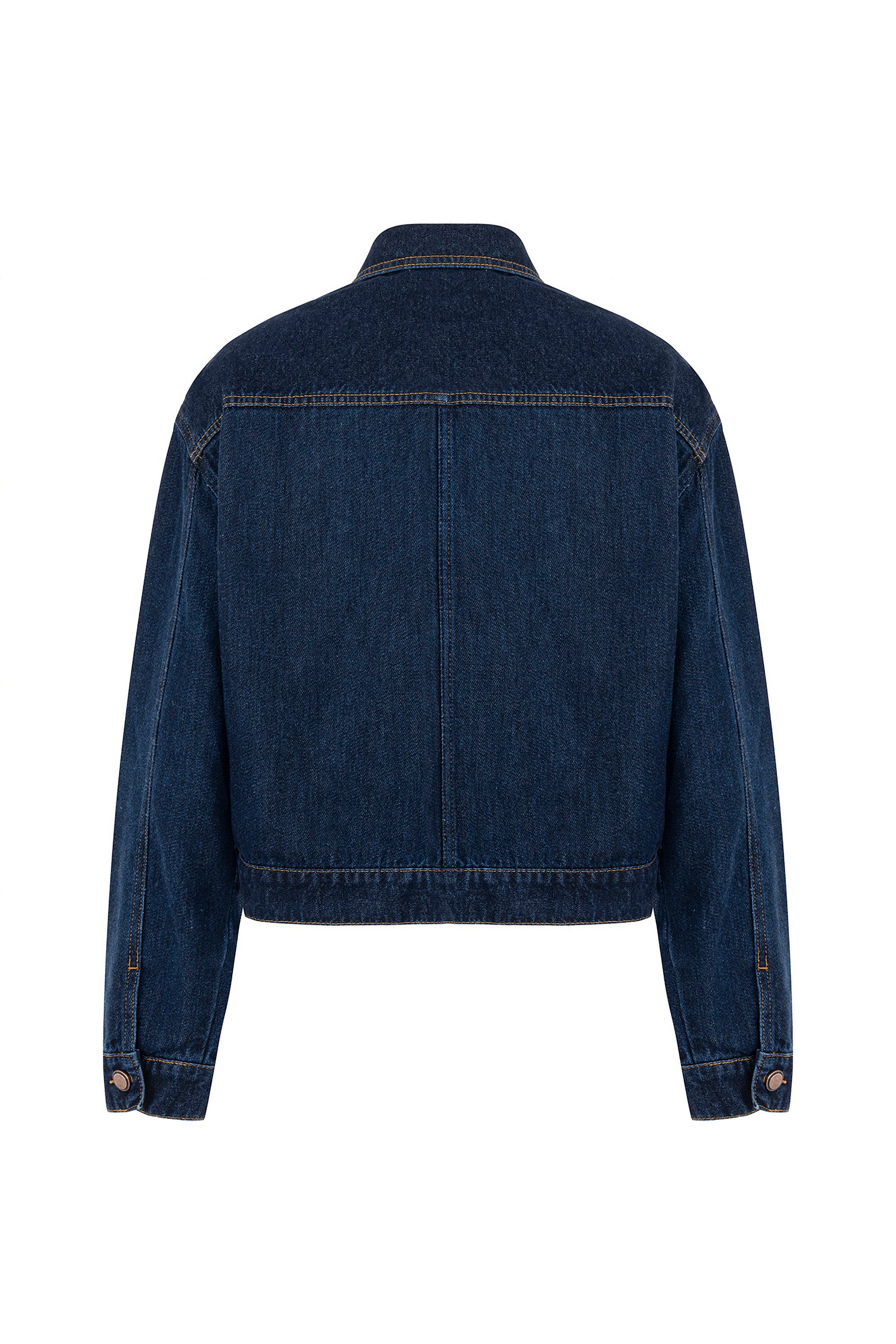 Seashell Designed Jean Jacket