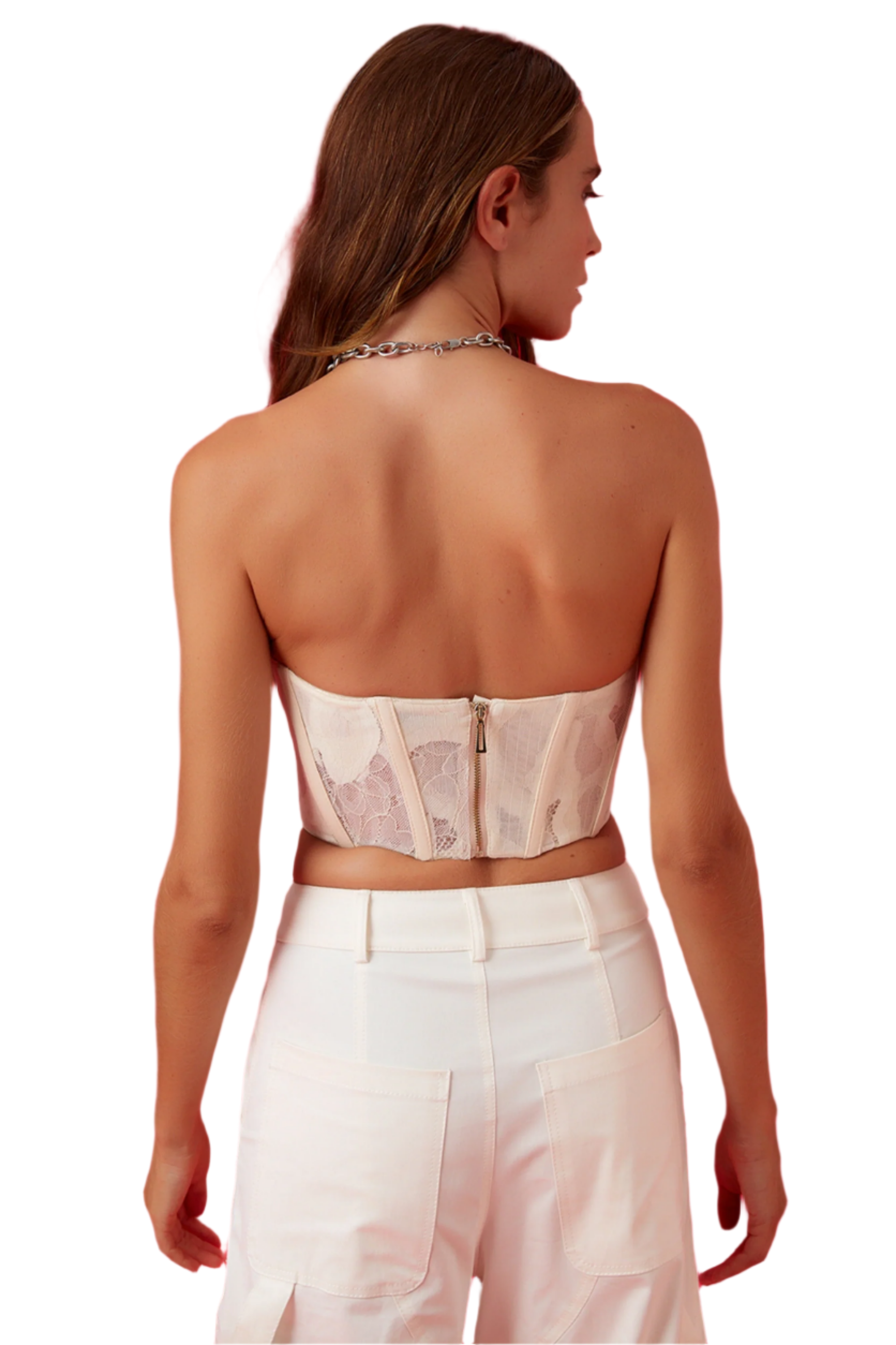 Sweetheart Neck Crop Top