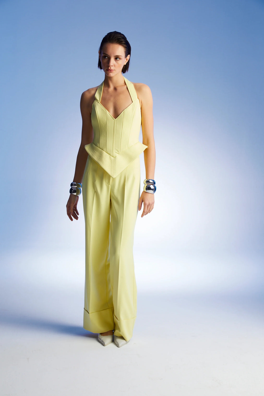 Corset Style Crop Top (Final Sale)