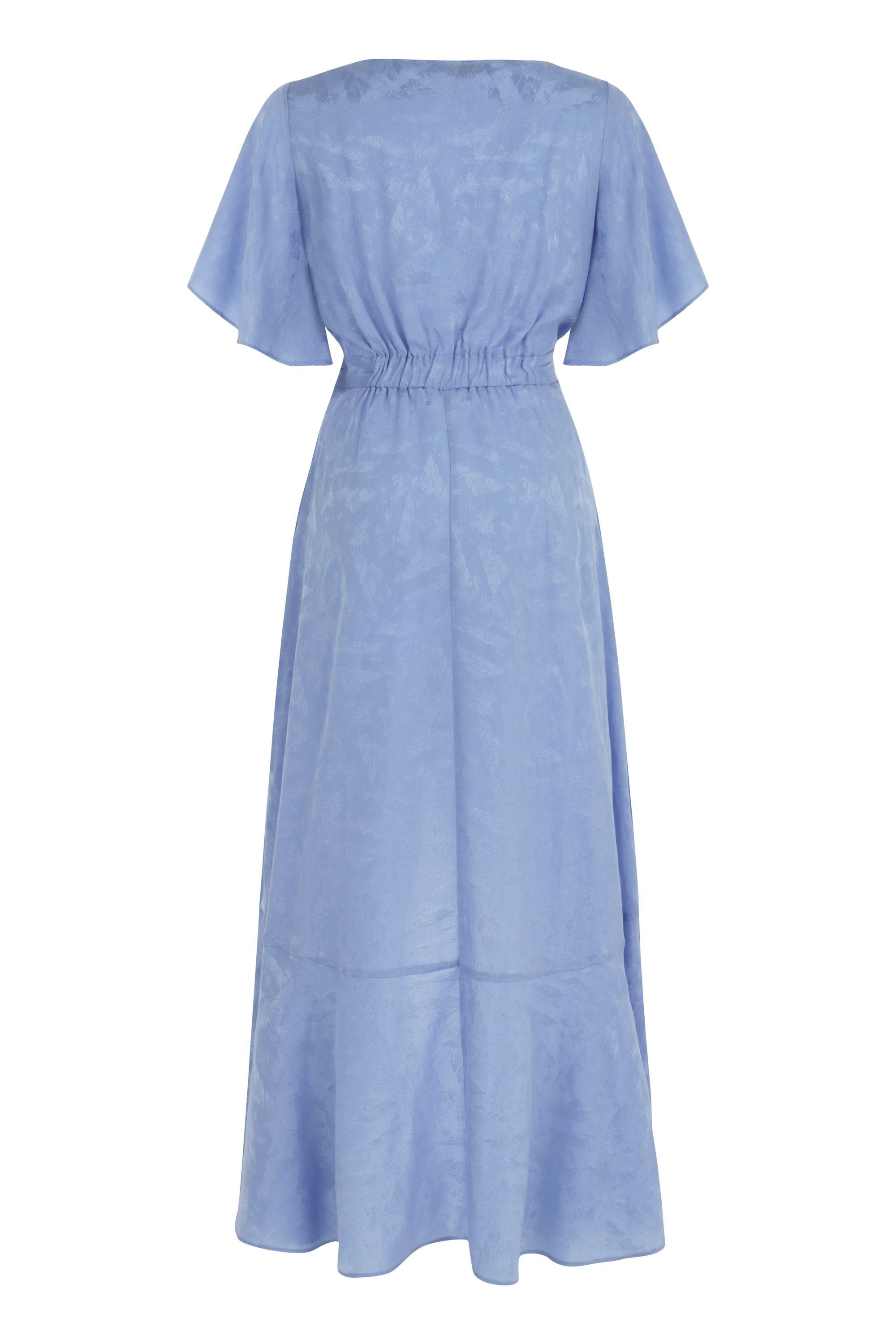 Asymmetric Flounce Dress (Final Sale)