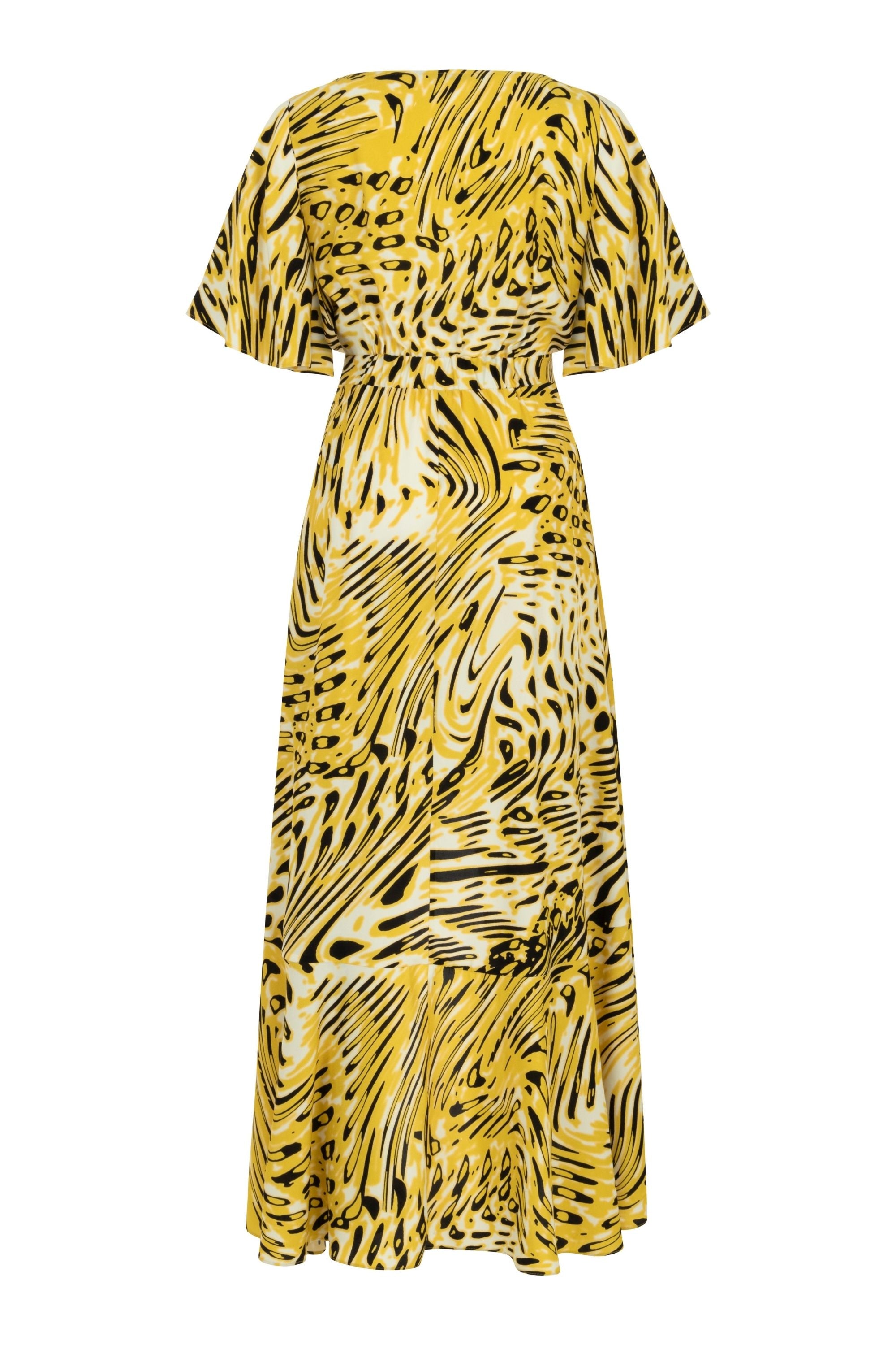 Printed Asymmetrical Dress (Final Sale)