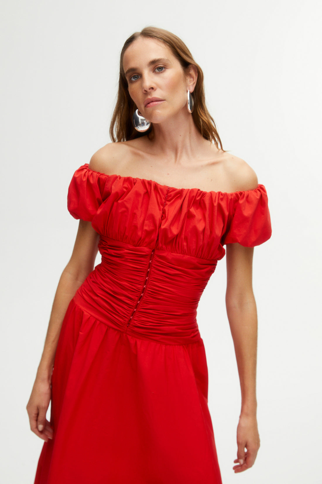 Drape Midi Dress (Final Sale)