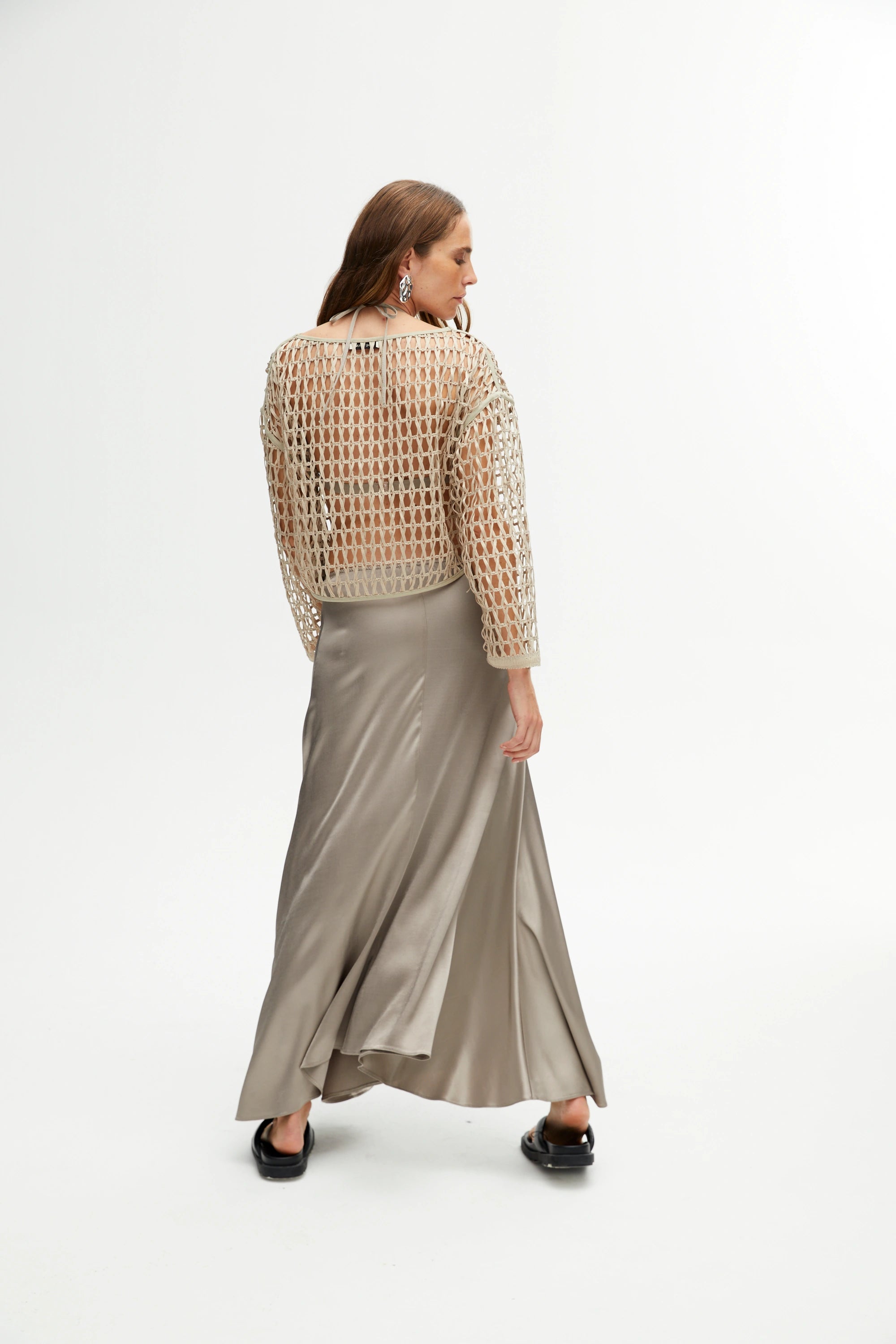 Asymmetrical Long Skirt (Final Sale)