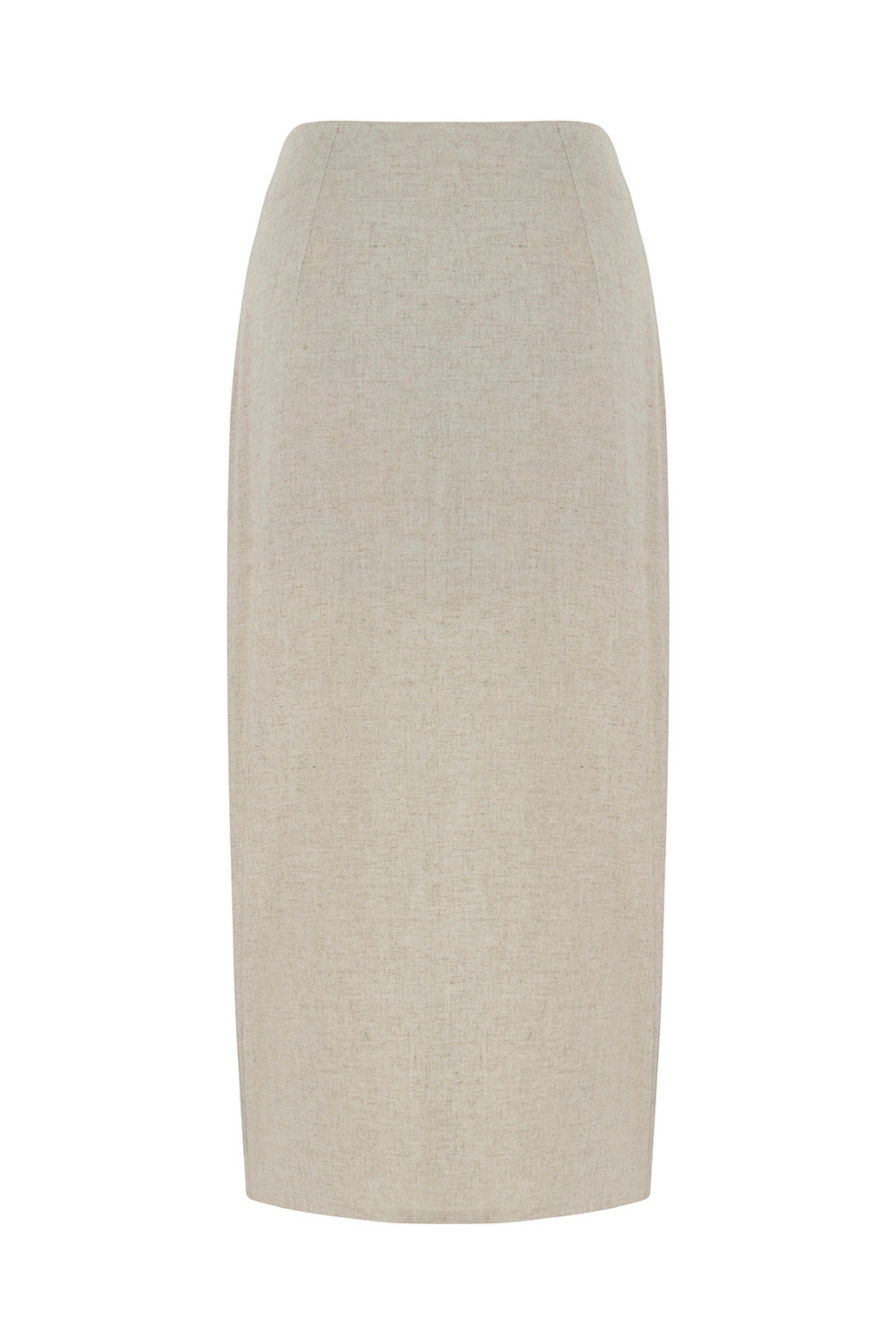 Pencil Skirt with Slit (Final Sale)