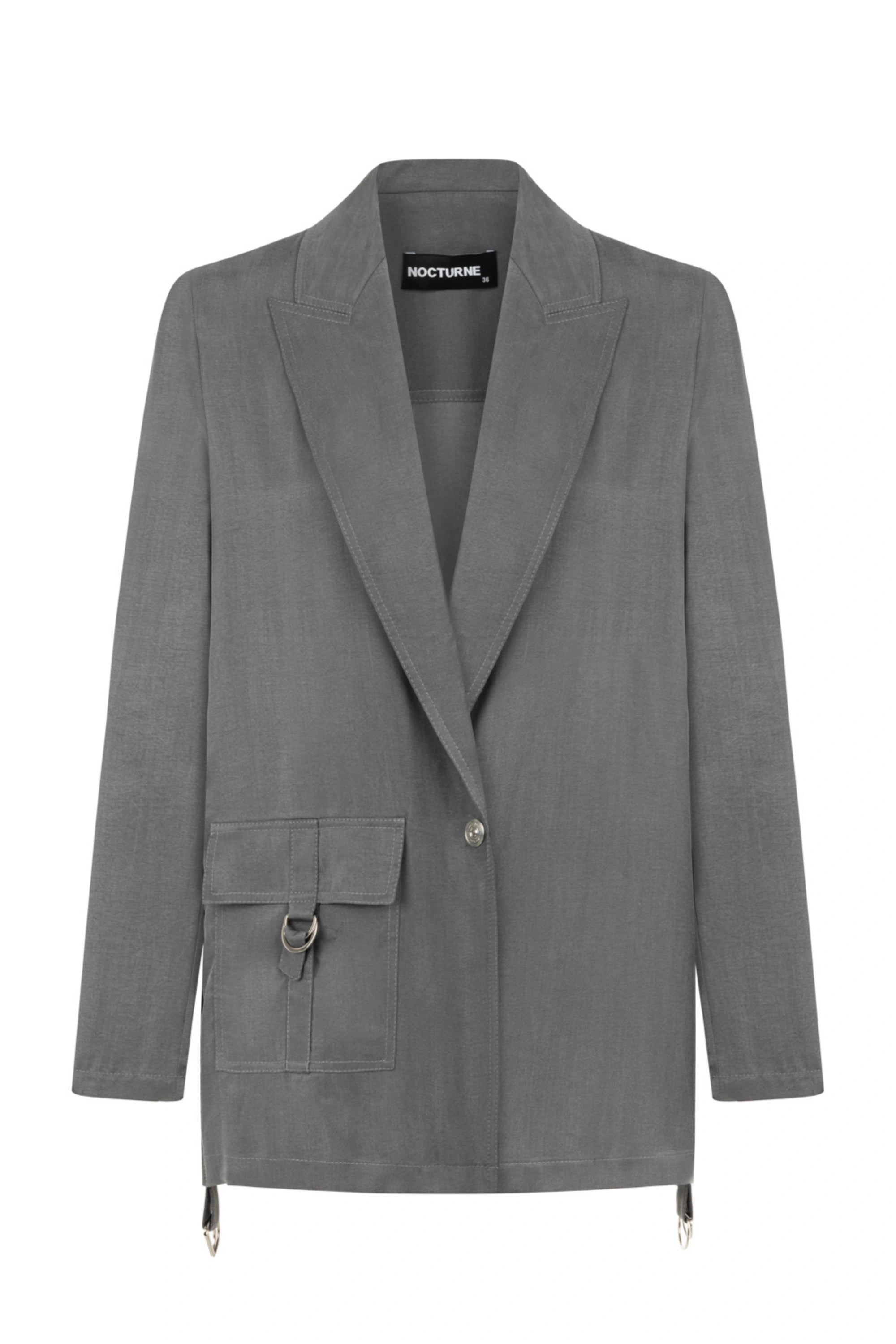 Double-Breasted Jacket with Pockets (Final Sale)