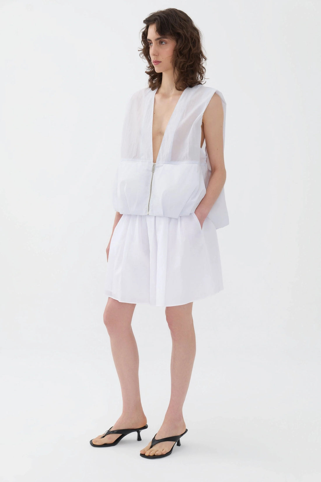 Zippered Vest (Final Sale)