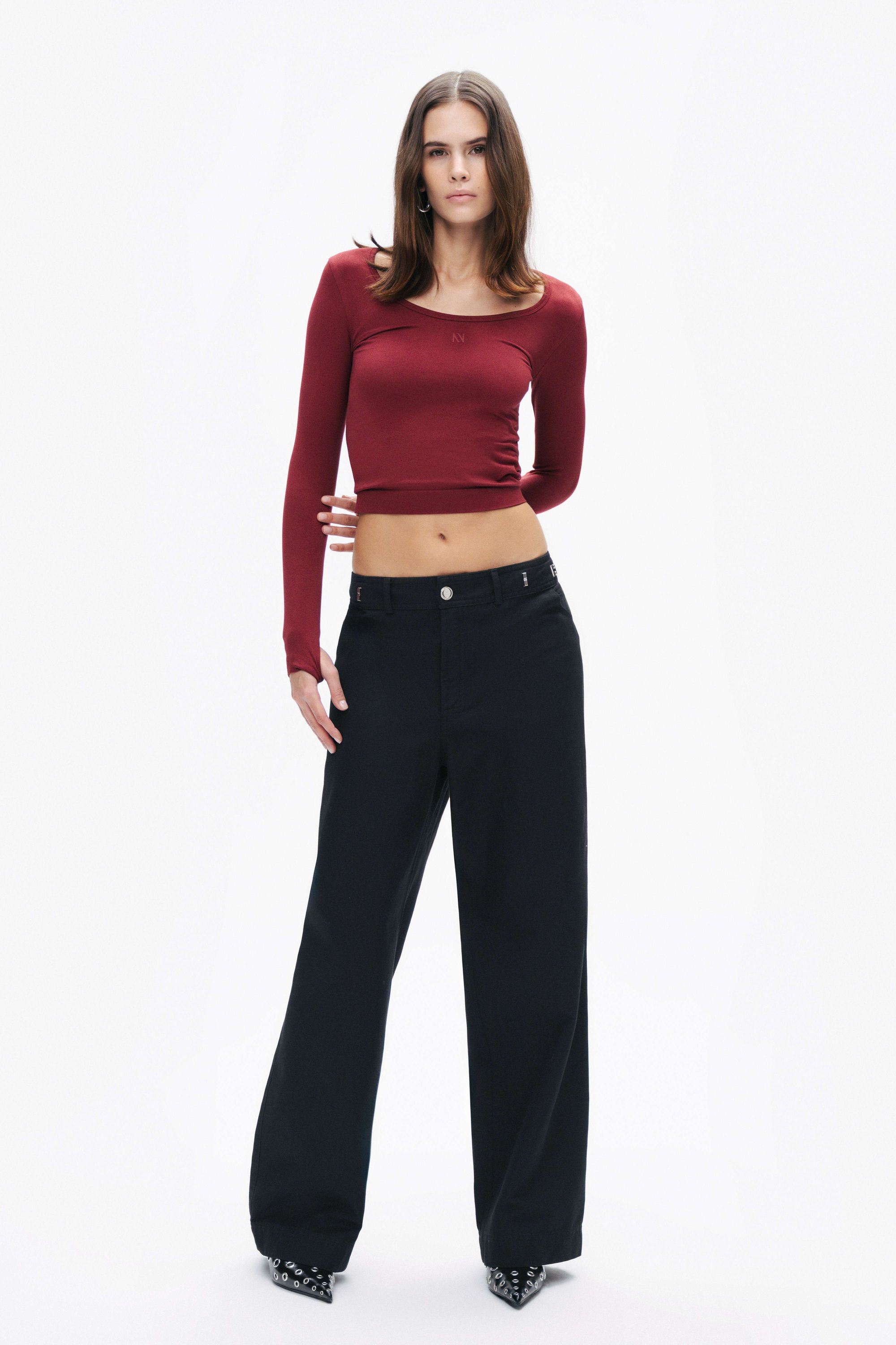 Crew Neck Knit Blouse (Final Sale)