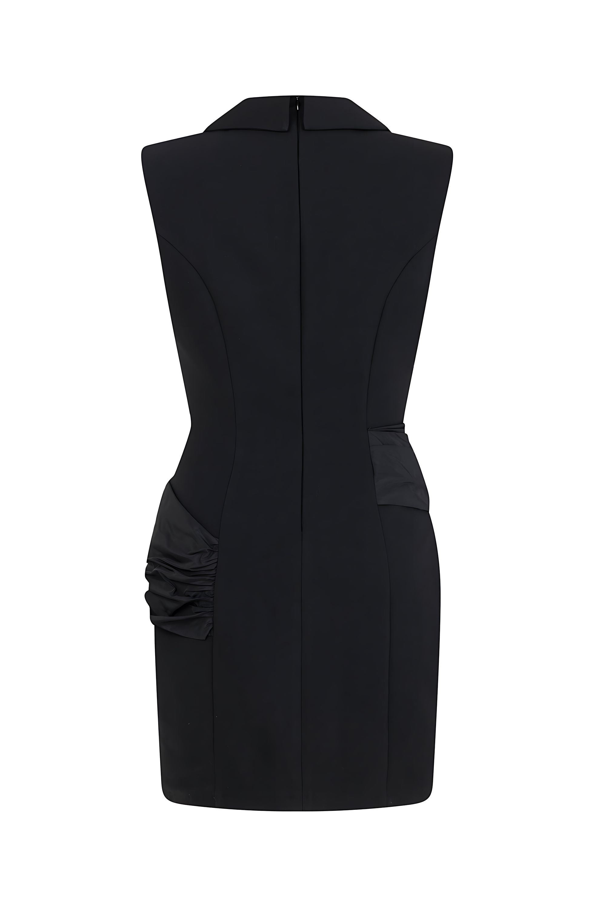 Shoulder Pad Mini Dress (Final Sale)