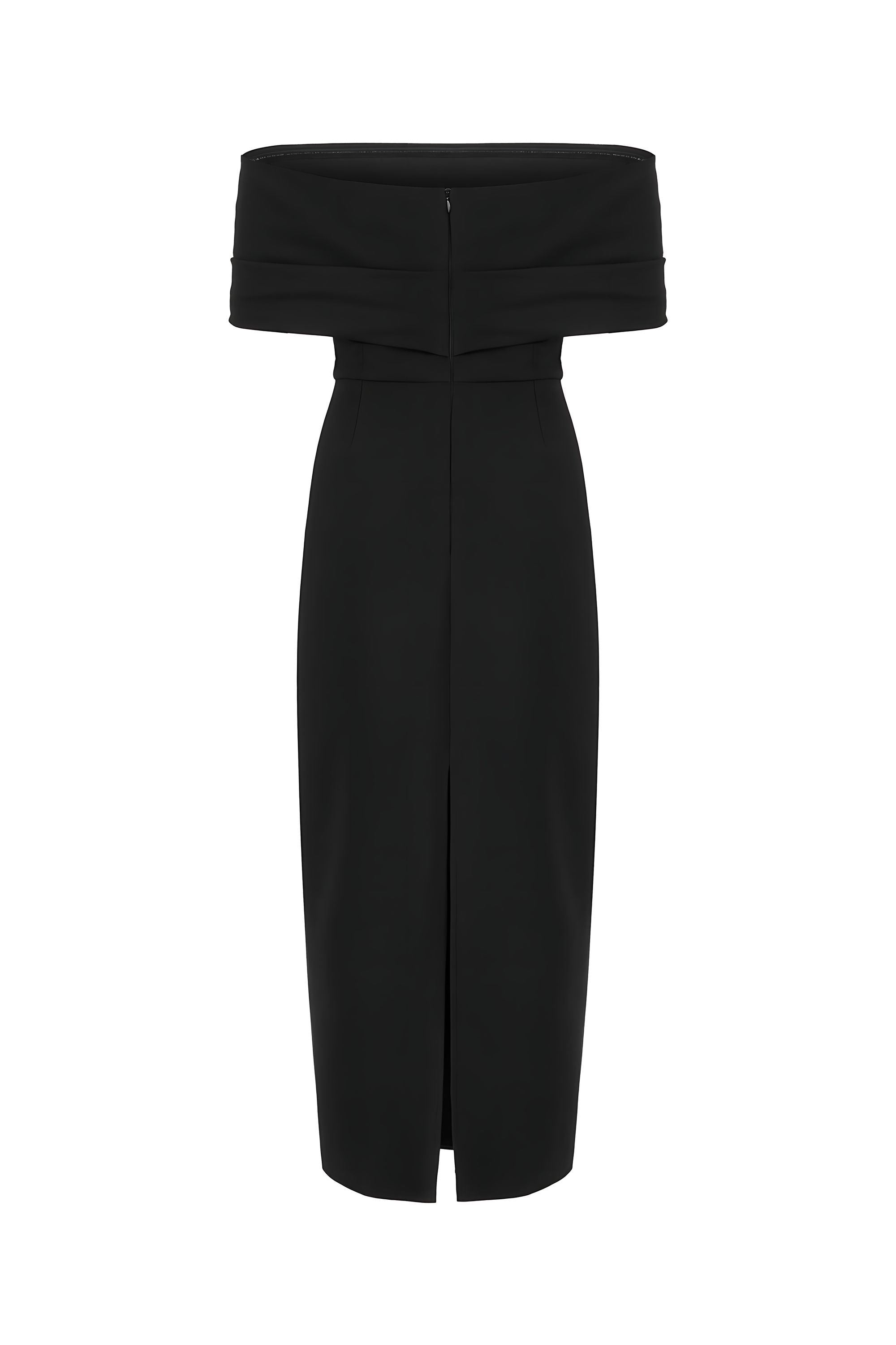 Off-The-Shoulder Midi Dress (Final Sale)