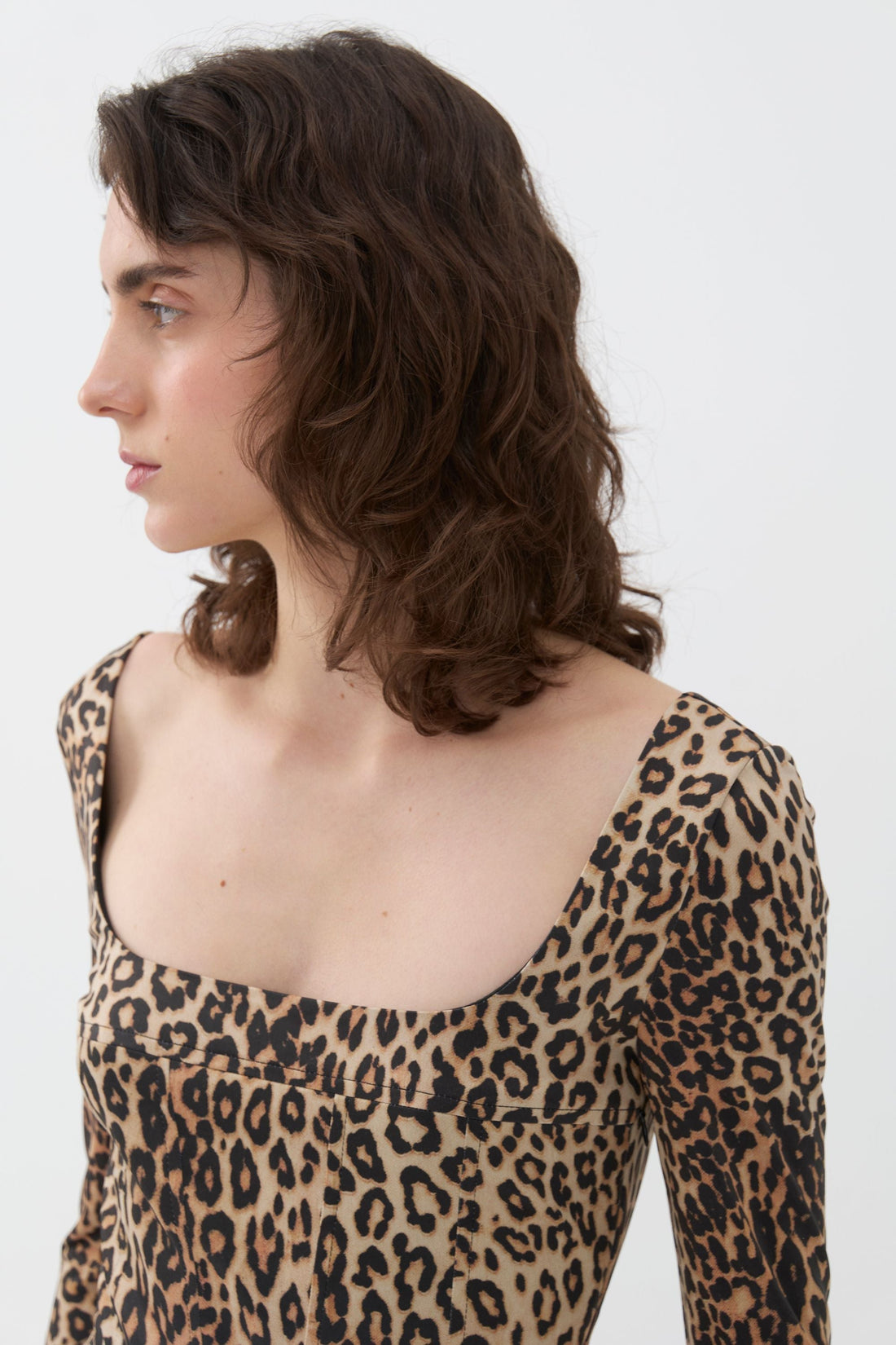 Square Neck Midi Dress (Final Sale)