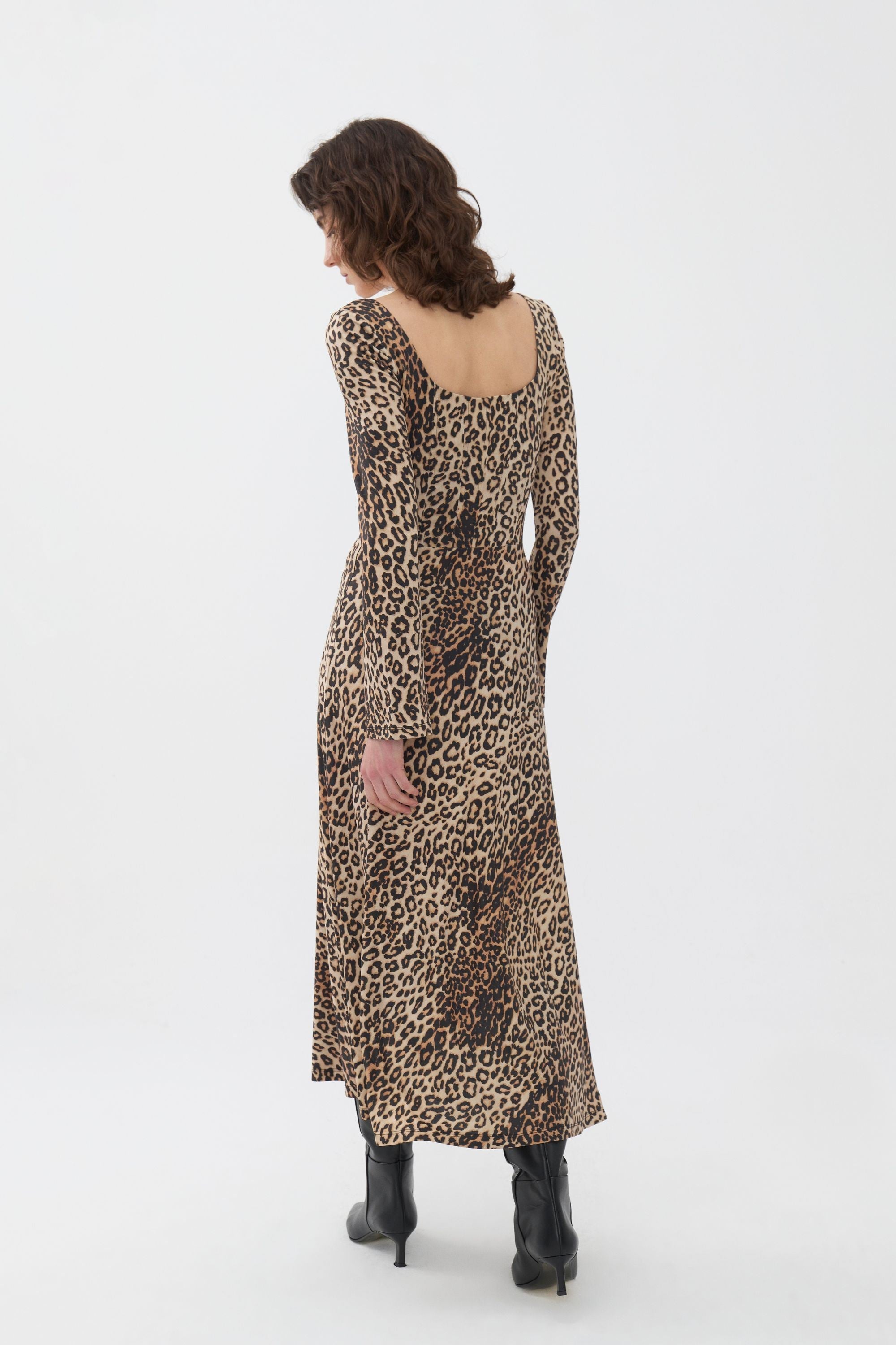 Square Neck Midi Dress (Final Sale)