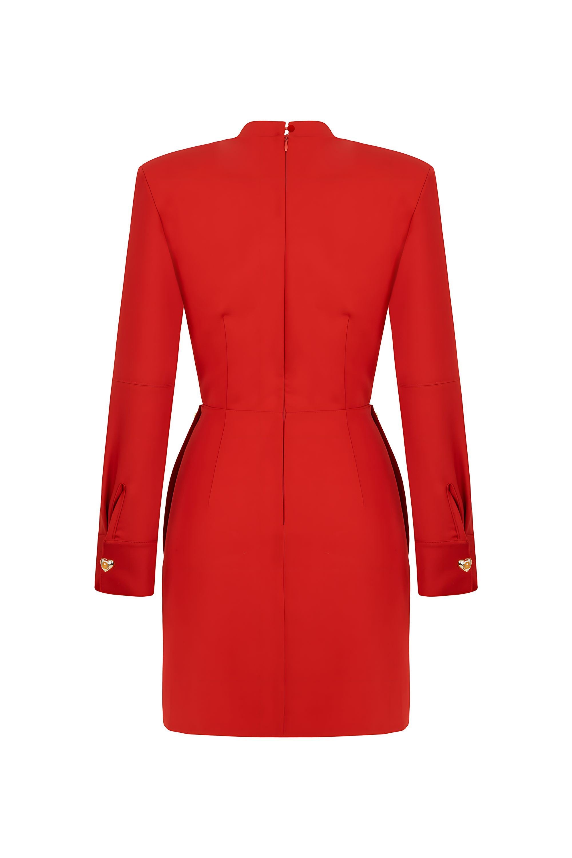 Shoulder Pad Mini Dress (Final Sale)