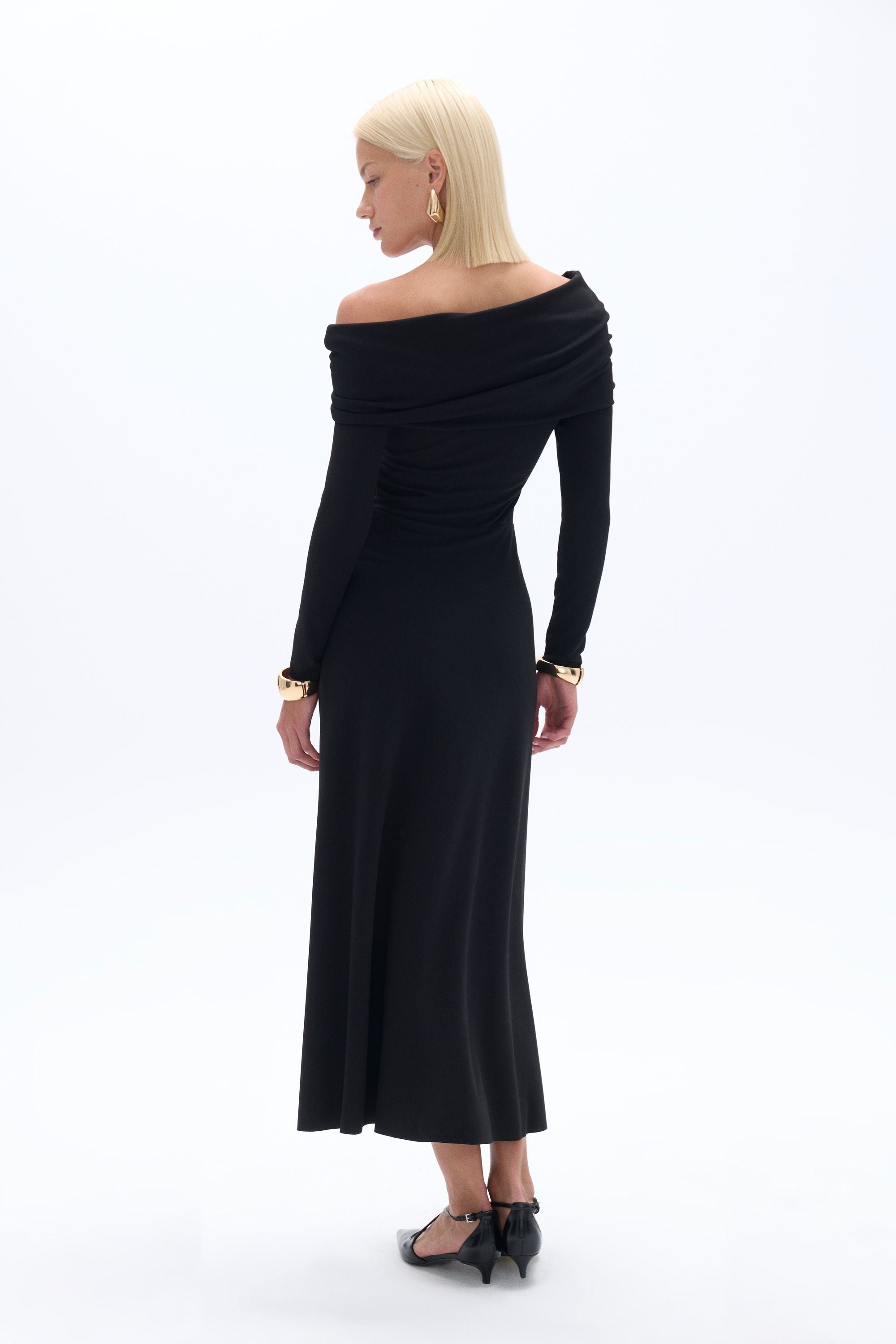 One-Shoulder Midi Dress (Final Sale)